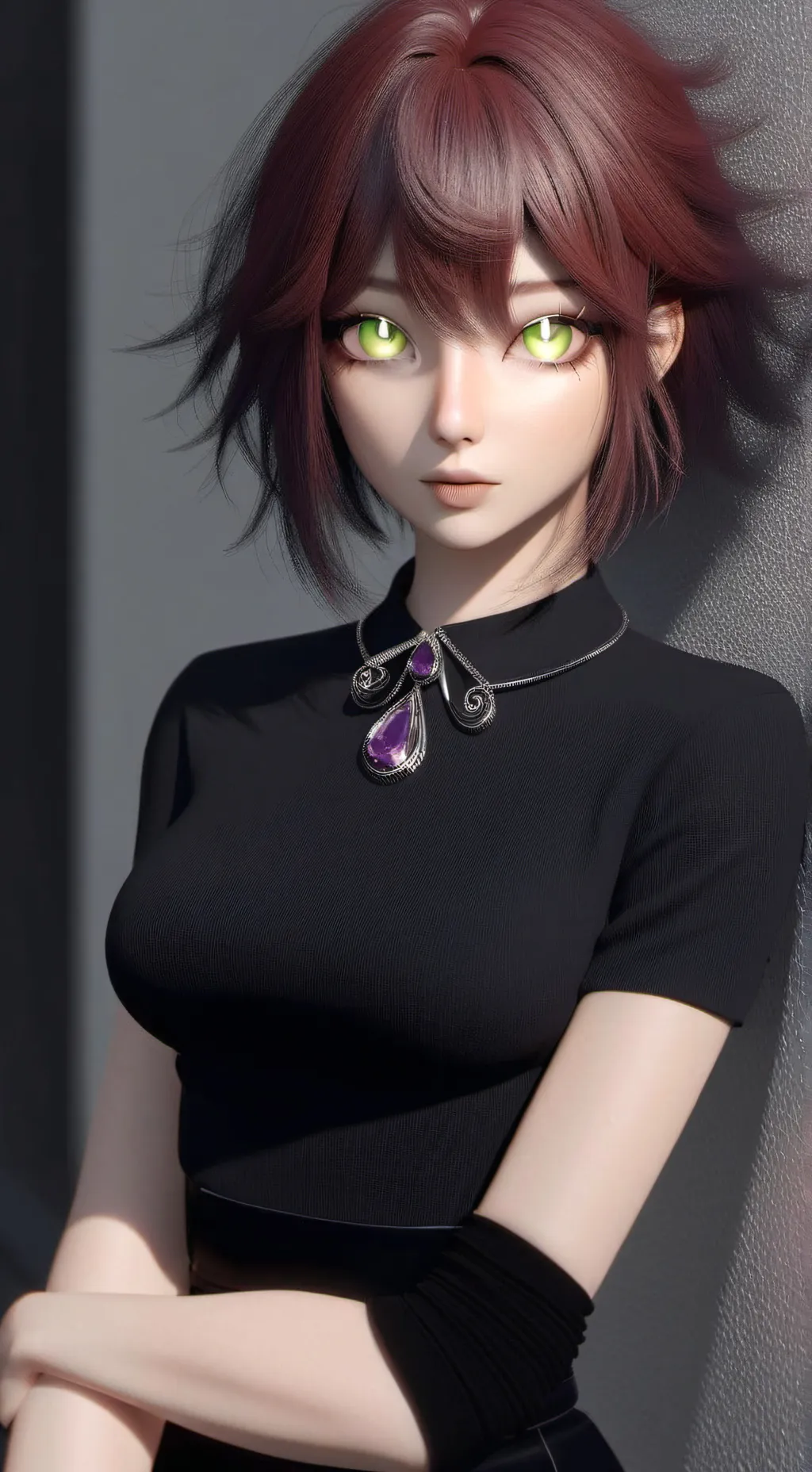 ai character: Sydney  background