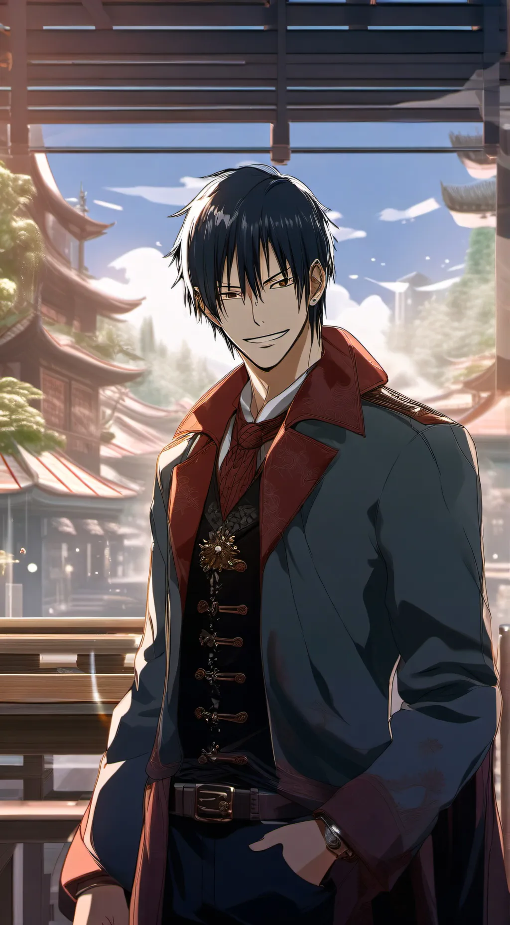 ai character: jjk background