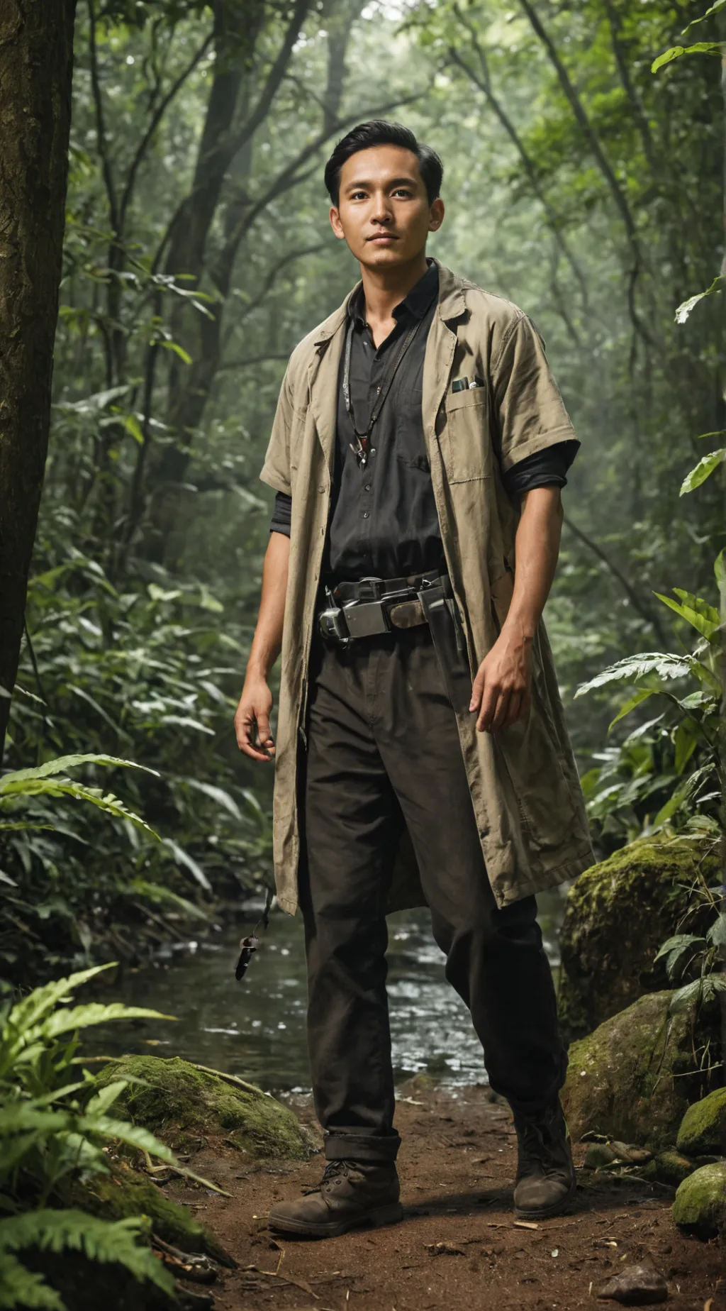 ai character: Native scientist background