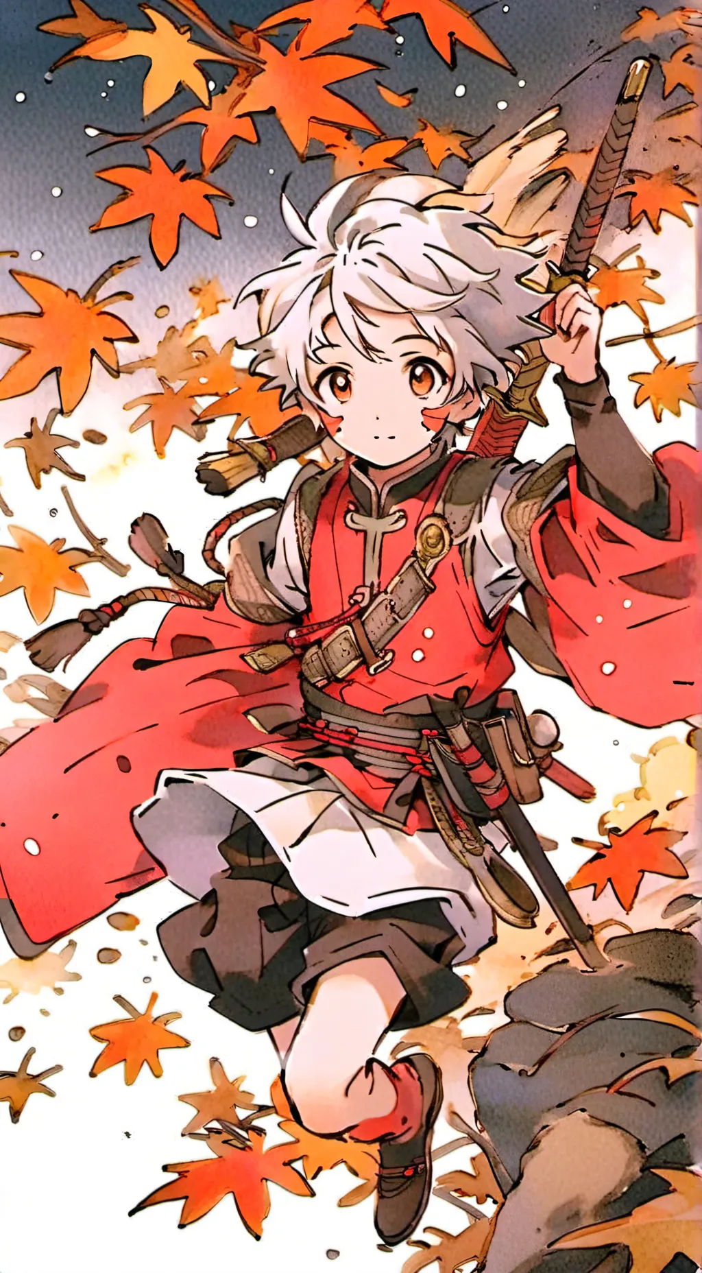 ai character: tanjiro background