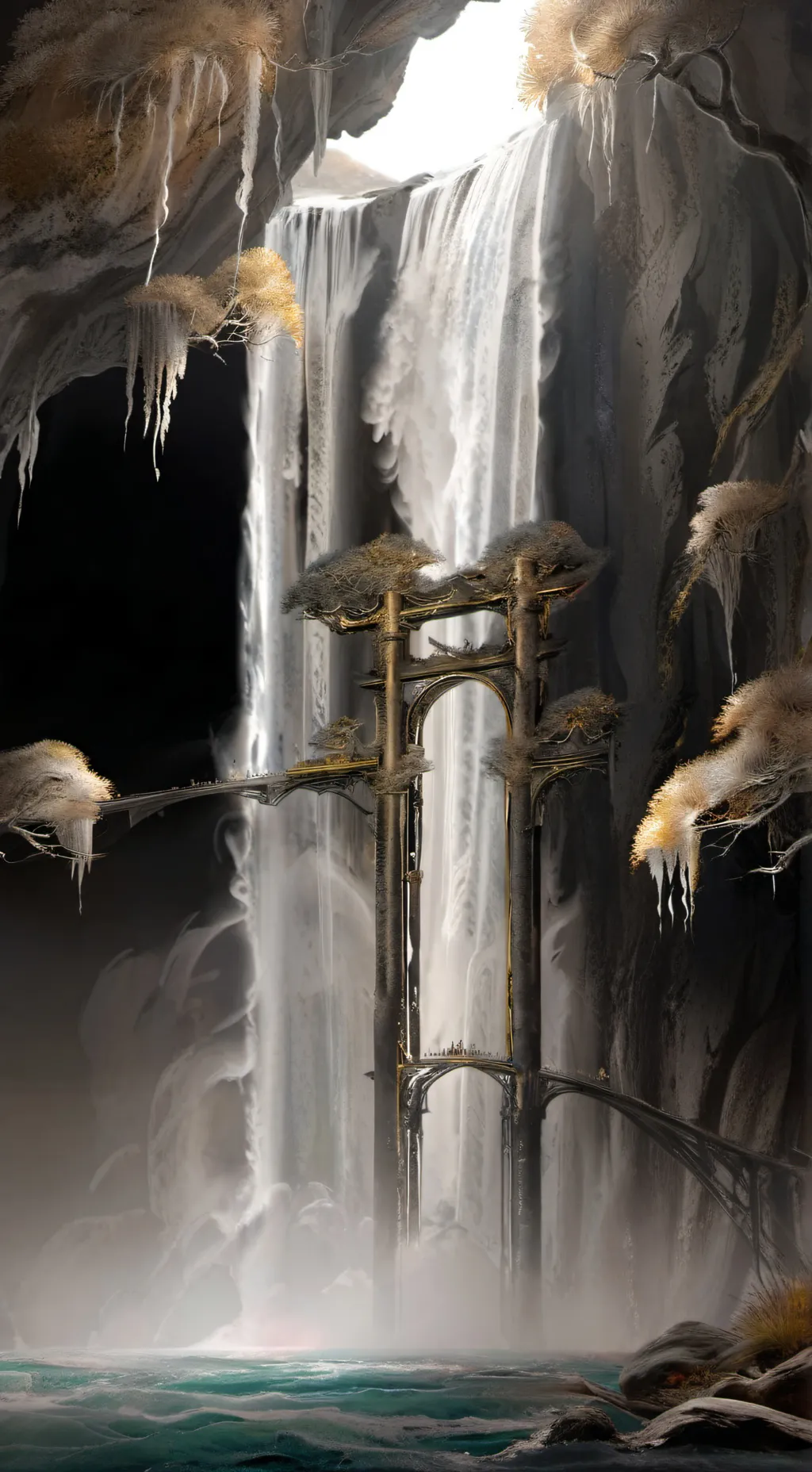 ai character: genie☄️ background