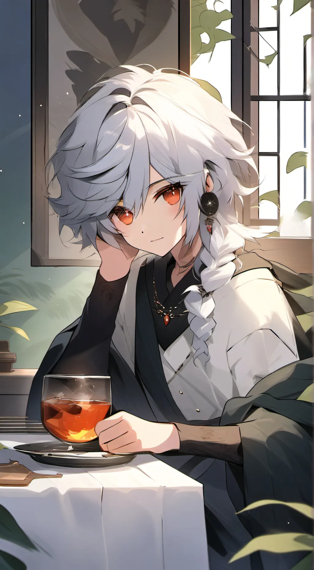 ai character: wiliam background