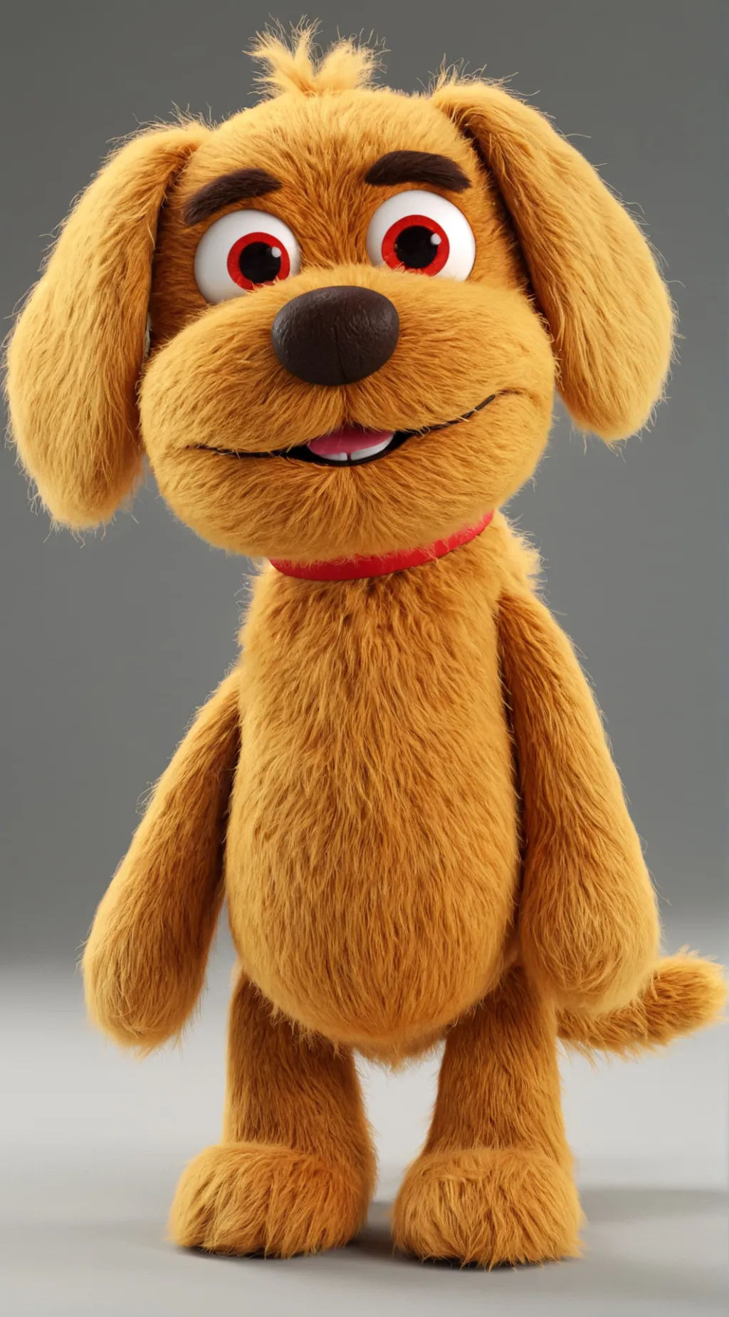 ai character: Dog man, EXE background