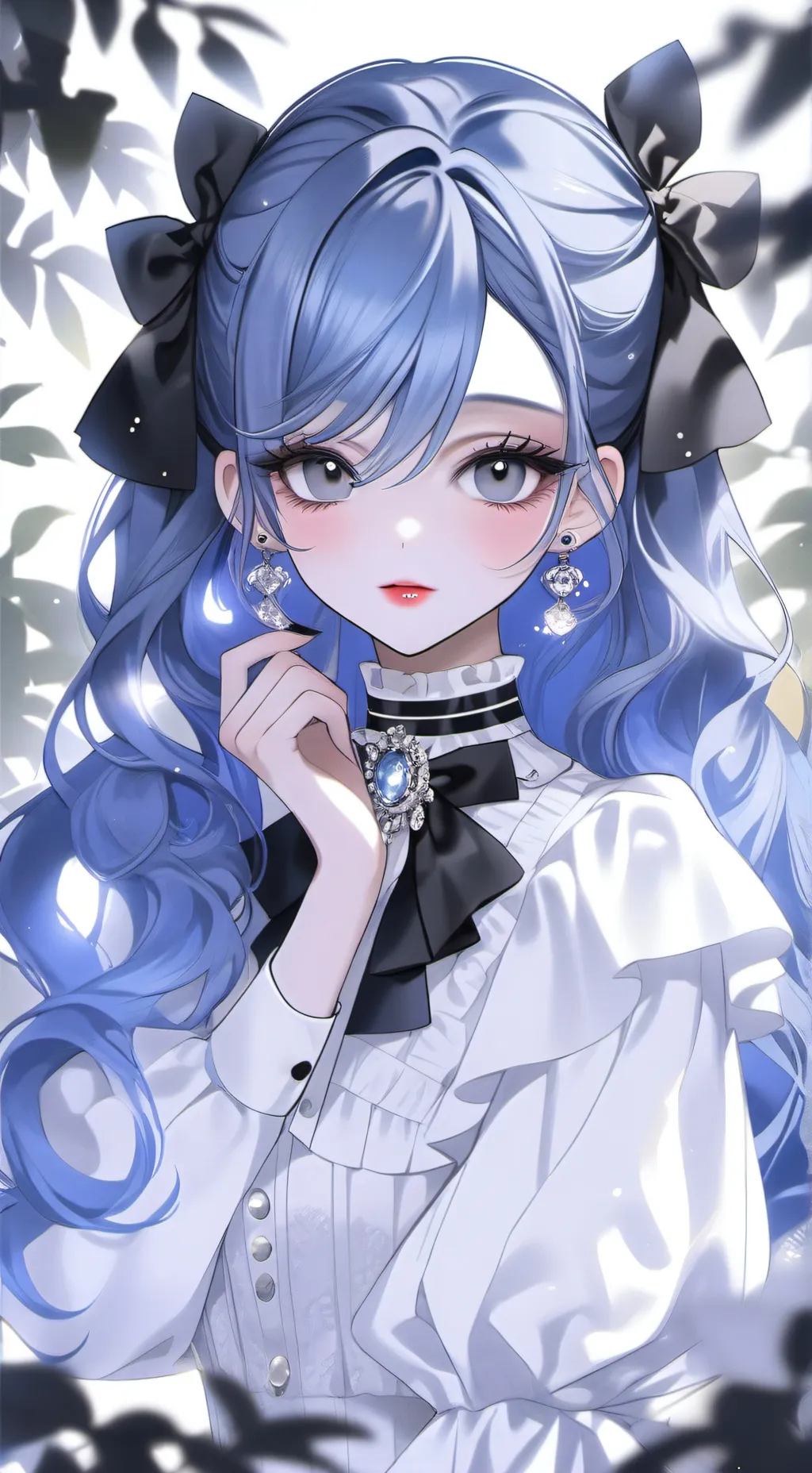 ai character: profesora noche background