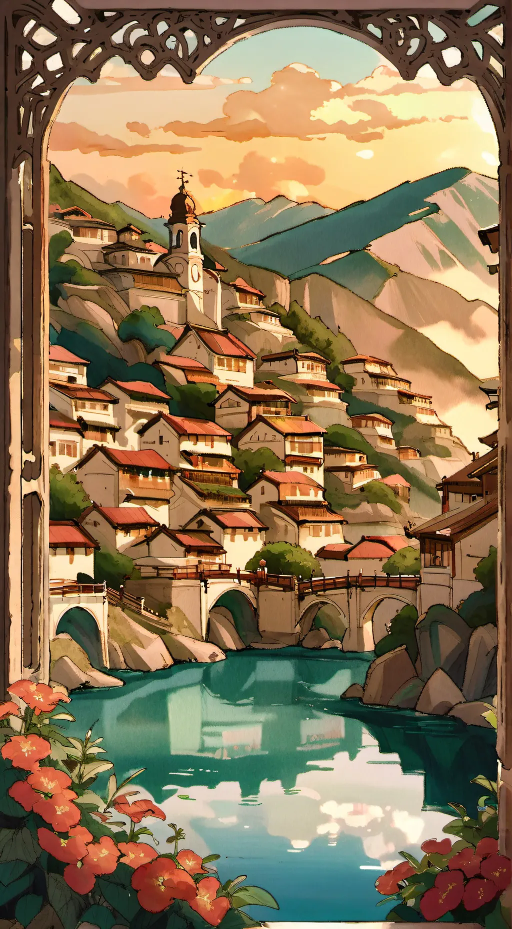 ai character: ... background