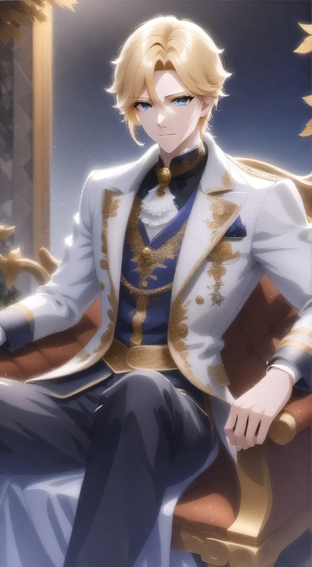 ai character: Adrien  background