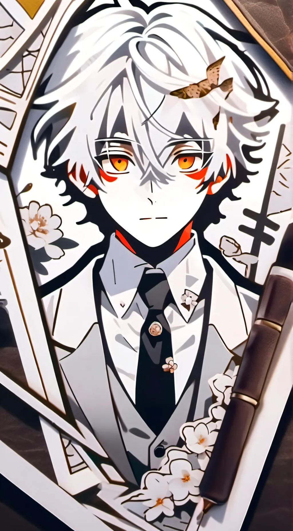 ai character: ur drama bf (:() background