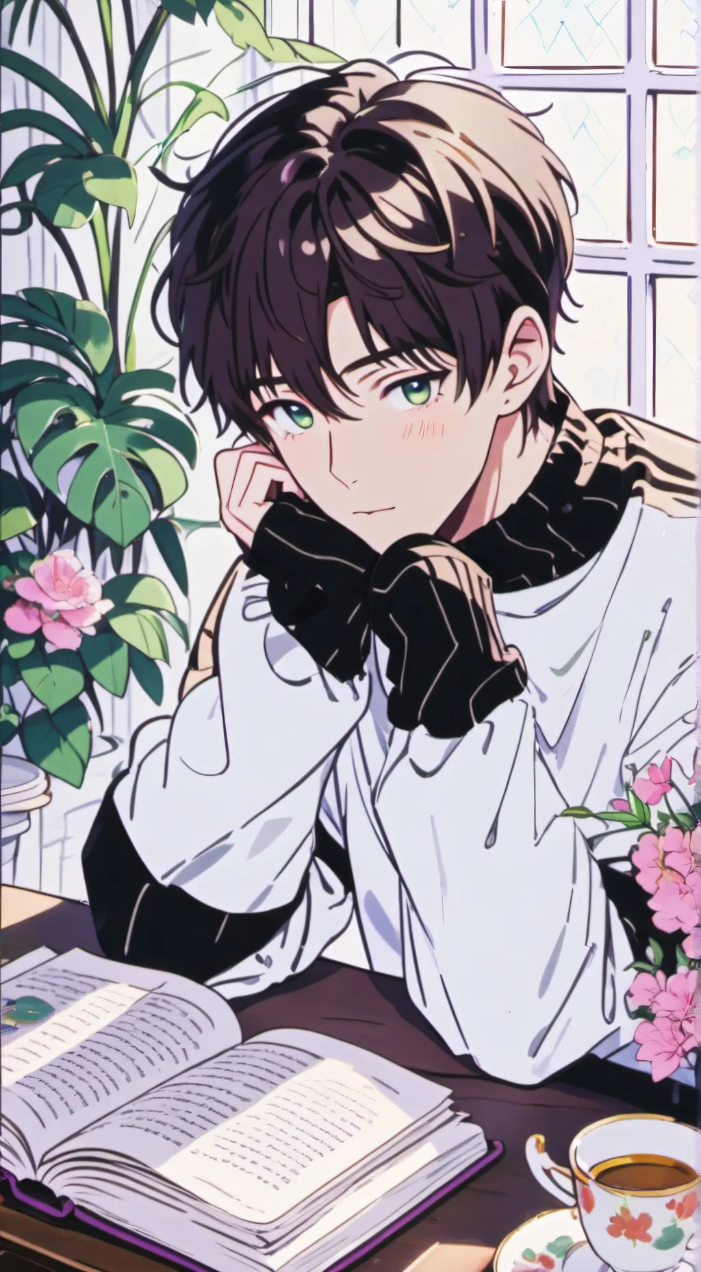 ai character: Max  background