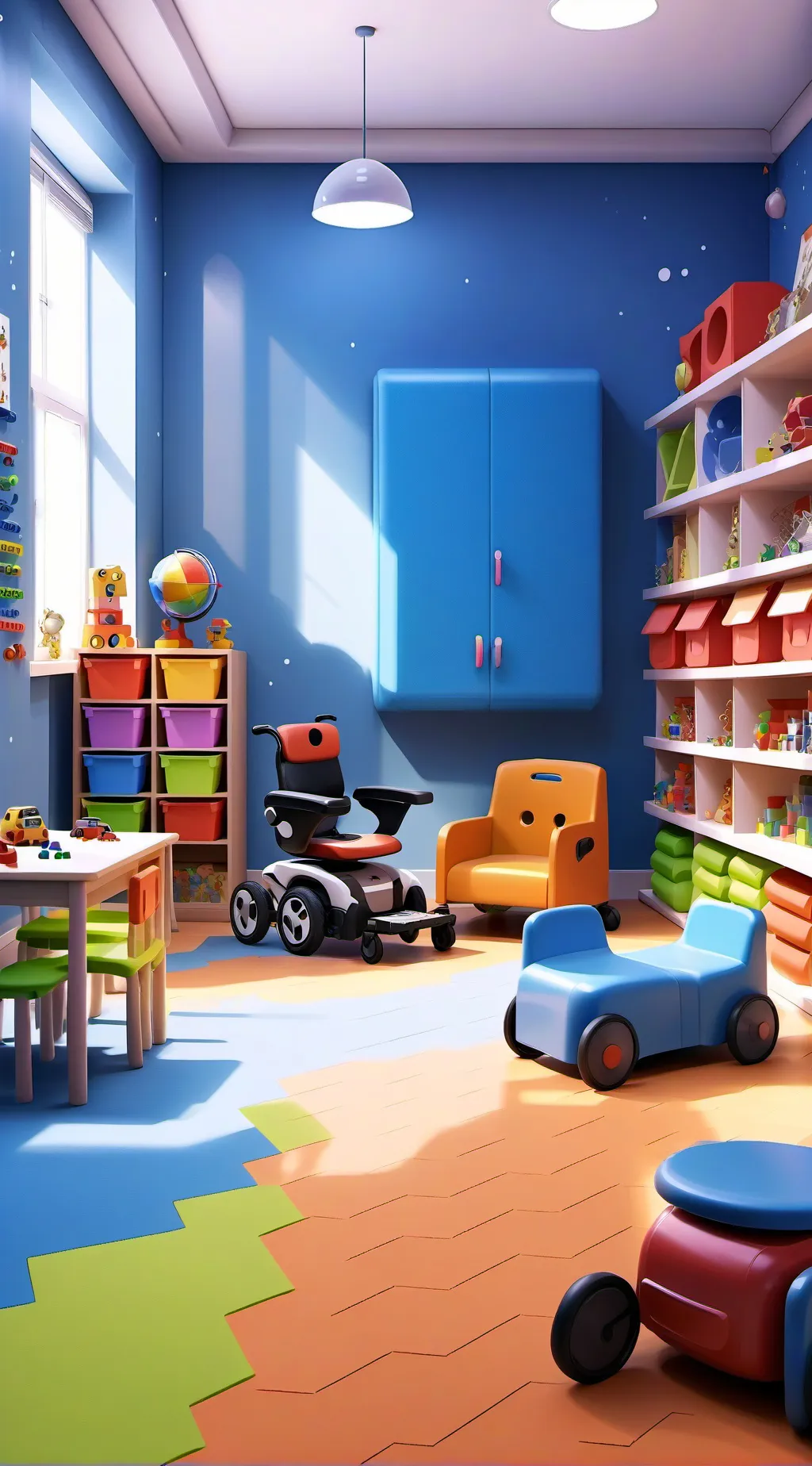 ai character: Special Ed School background