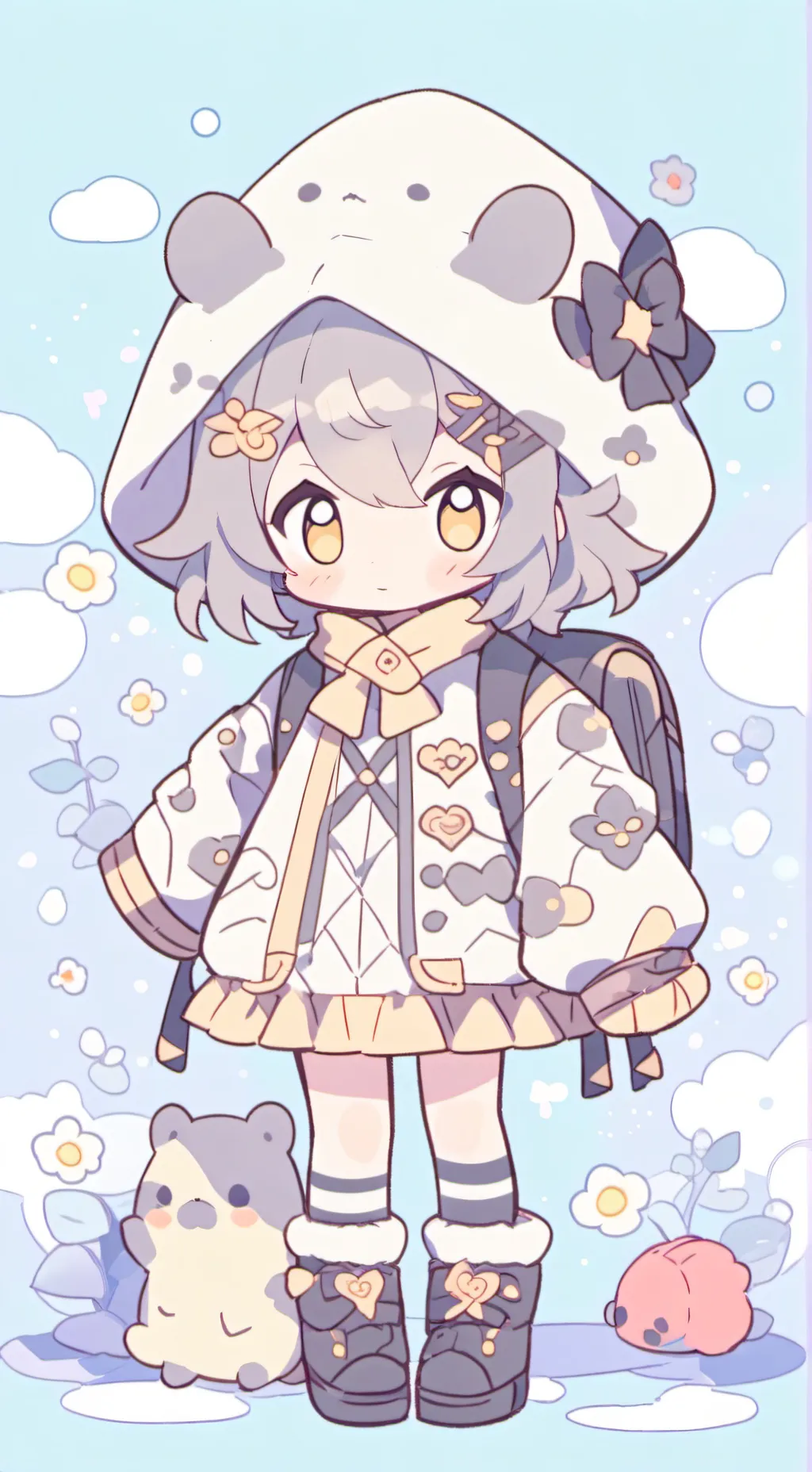 ai character: ɕ𝗋ɣડ𝗍ɑᥣ background