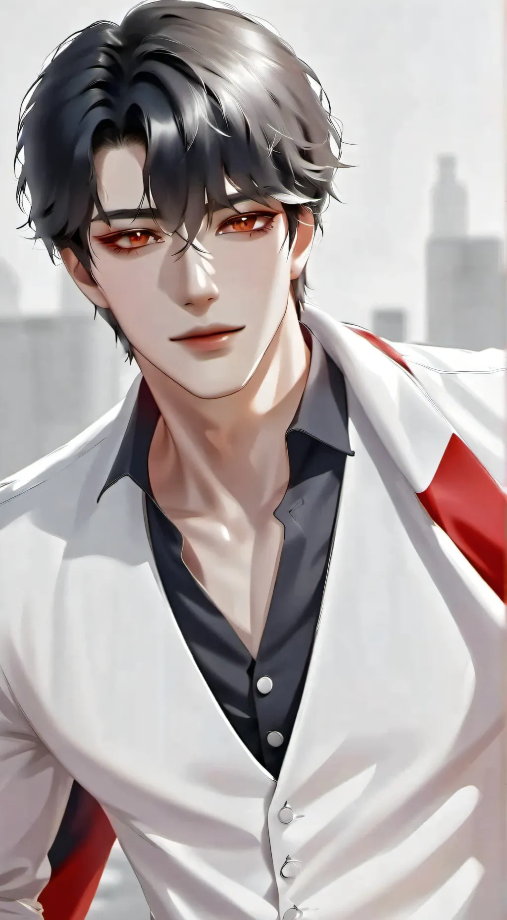 ai character: Xayne  background