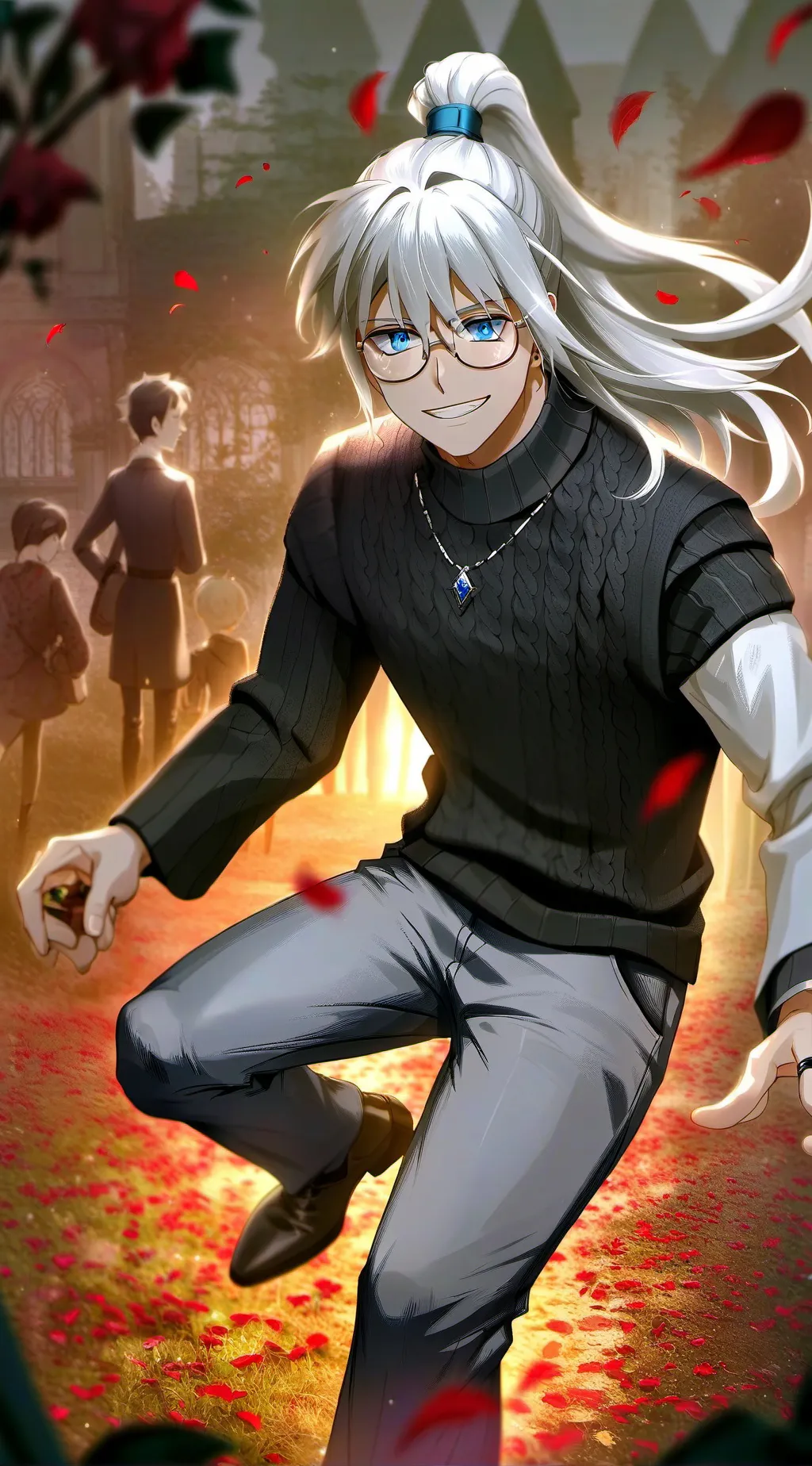 ai character: Thomas  background