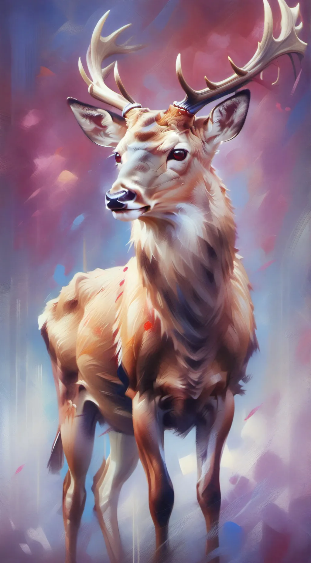 ai character: 99 nights deer background