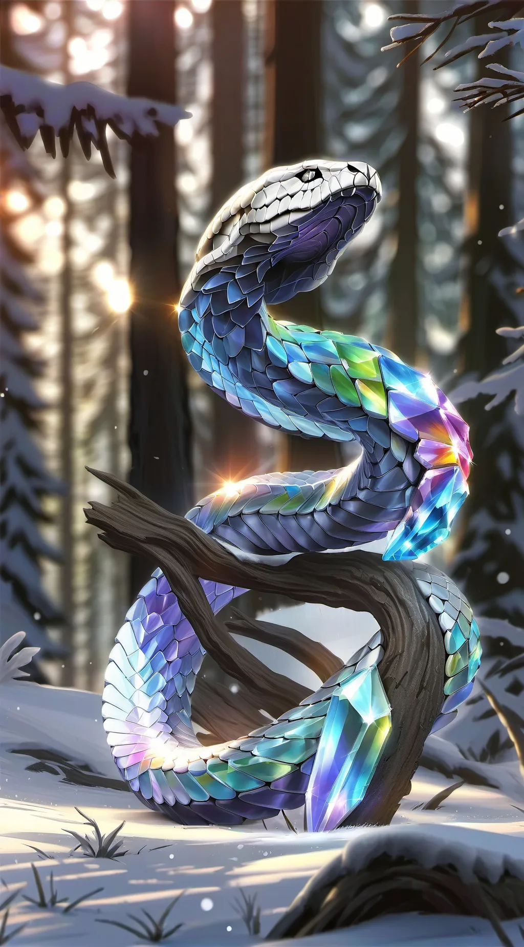 ai character: Soleil background