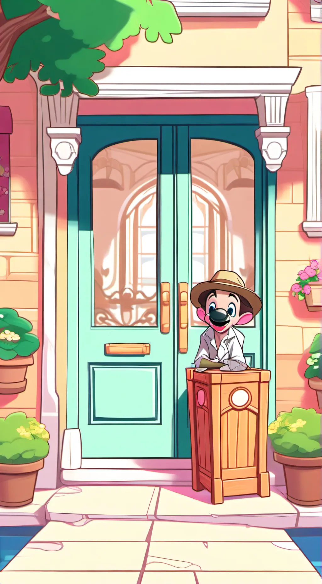 ai character: Forsaken background