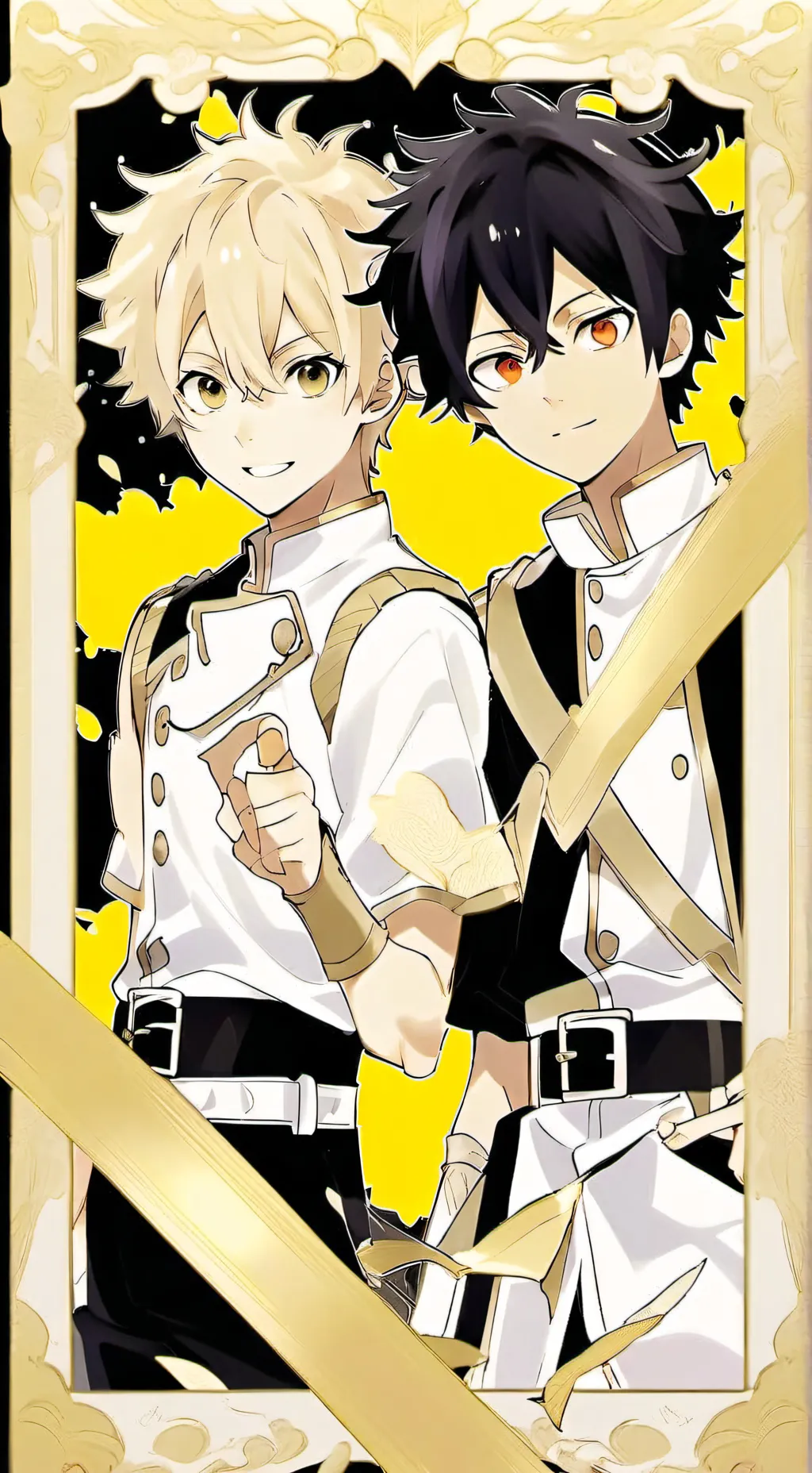 ai character: Black clover 🍀☘️ background