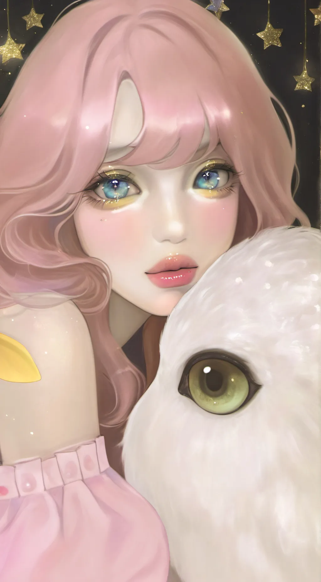 ai character: jazzy background