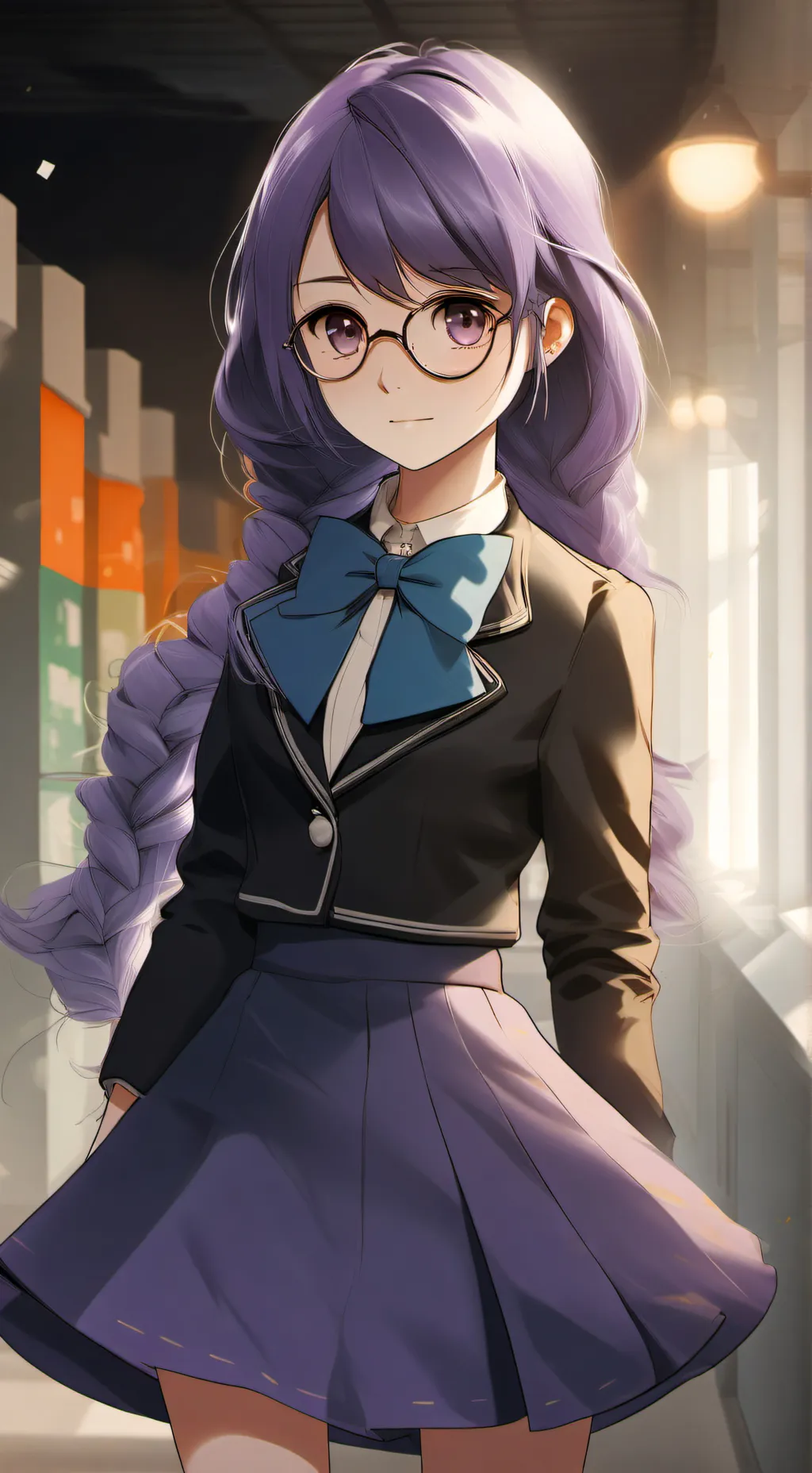 ai character: lily background