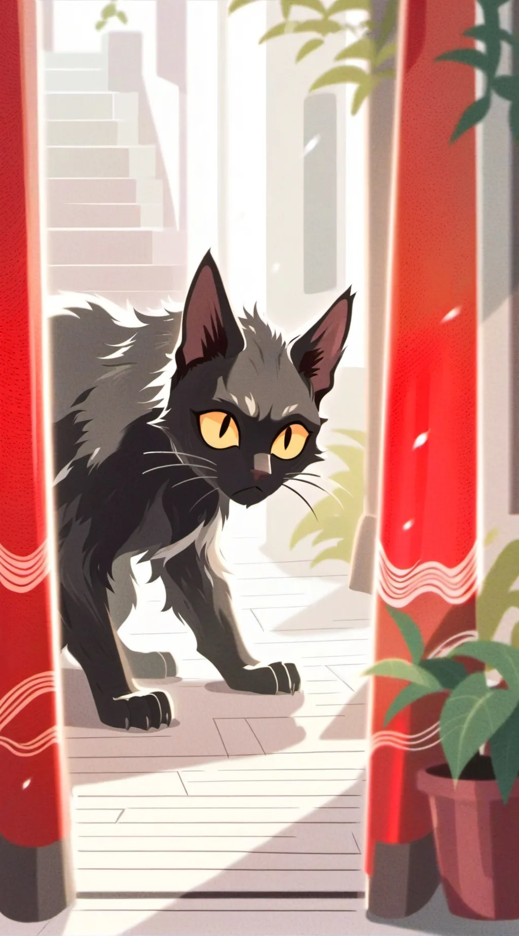 ai character: Kitty background