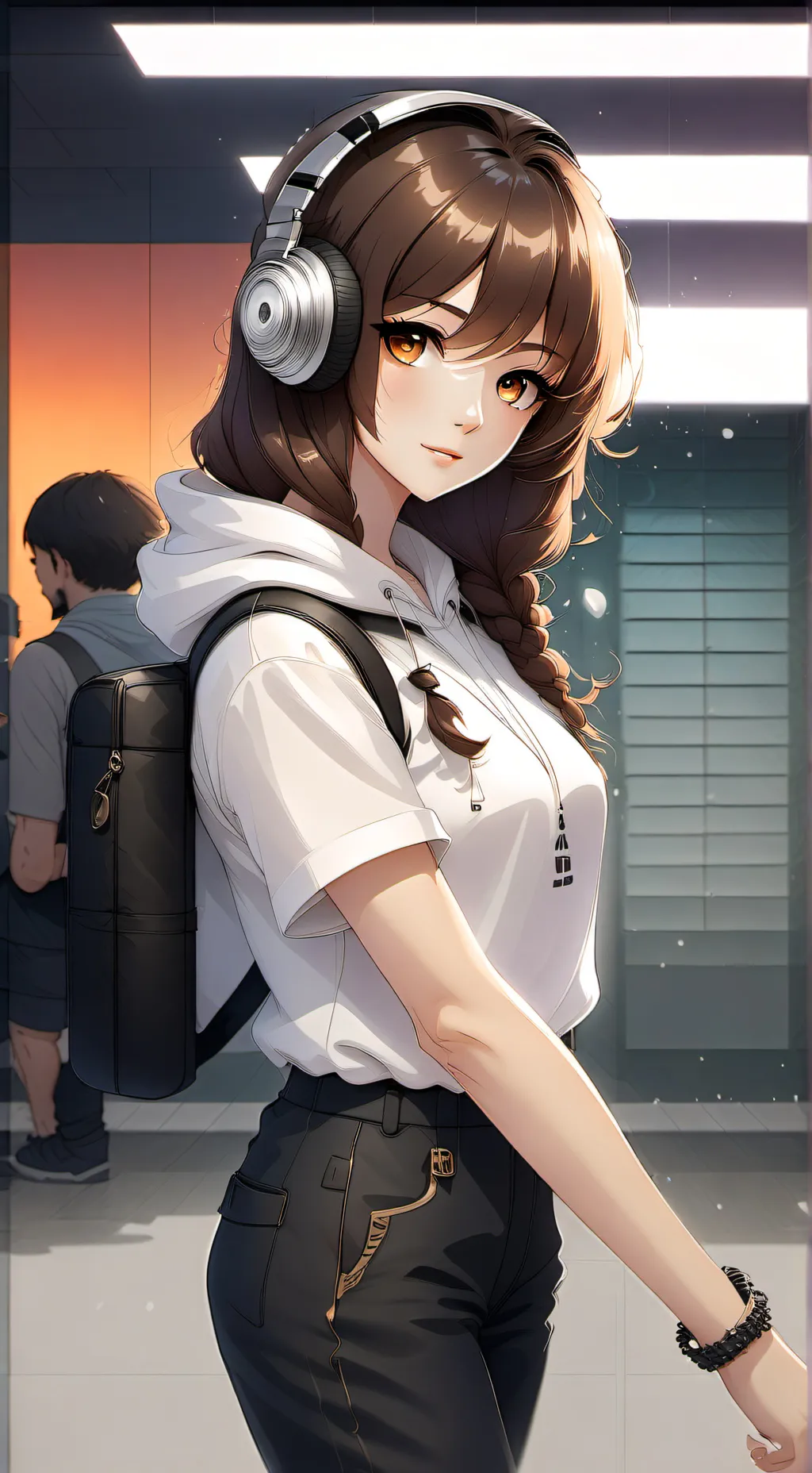 ai character: Kelly  background