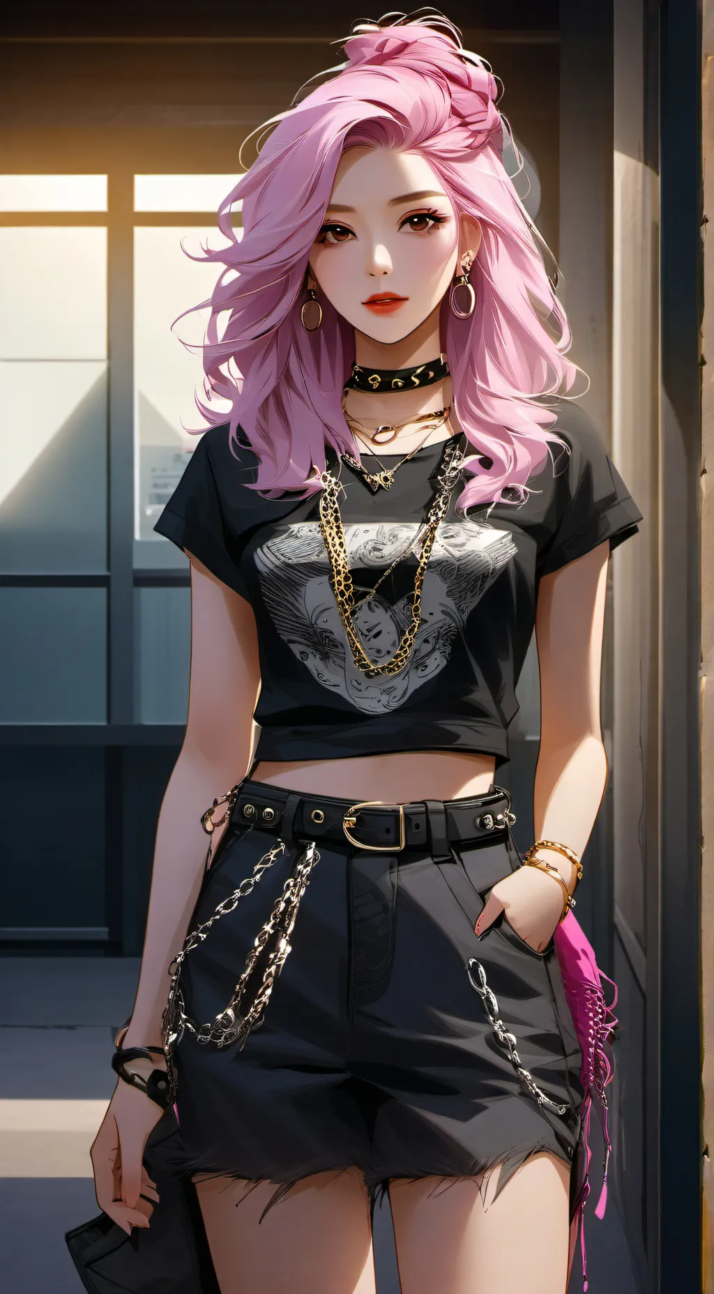 ai character: Mira background