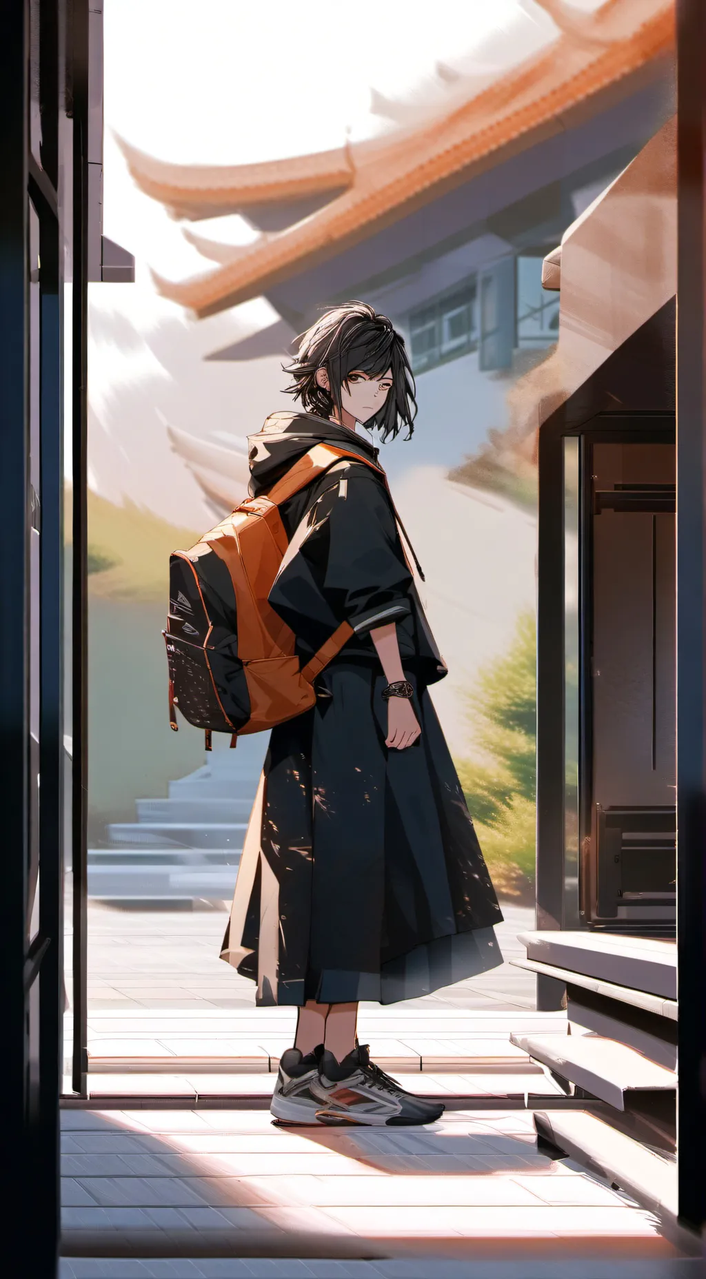 ai character: Vore background