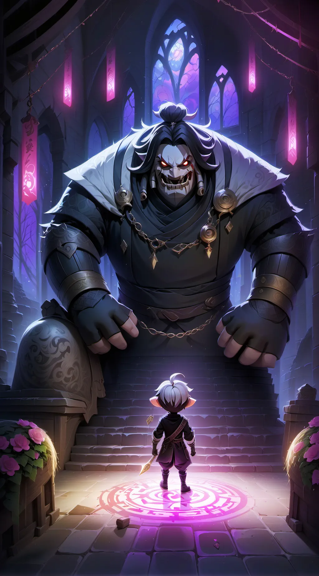 ai character: Mr popp background