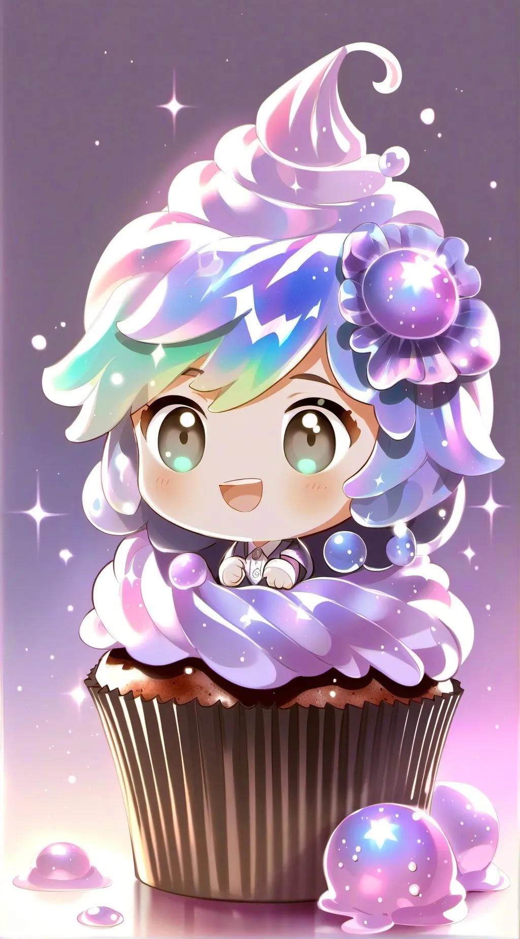 ai character: Muffin background