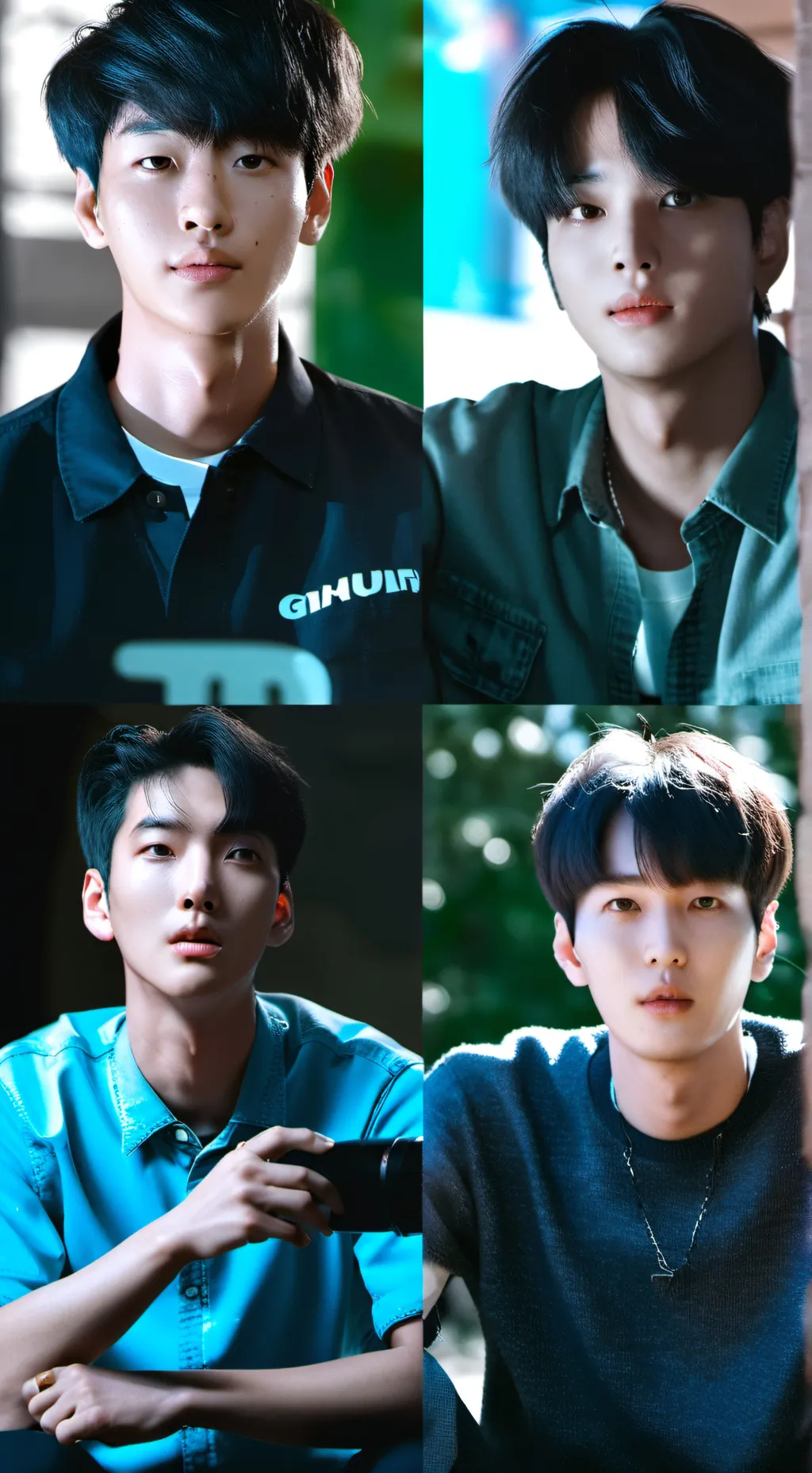 ai character: street kids ❤️ background