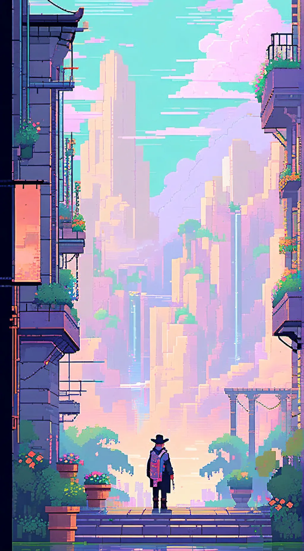 ai character: Spartor❤💙❤💙 background