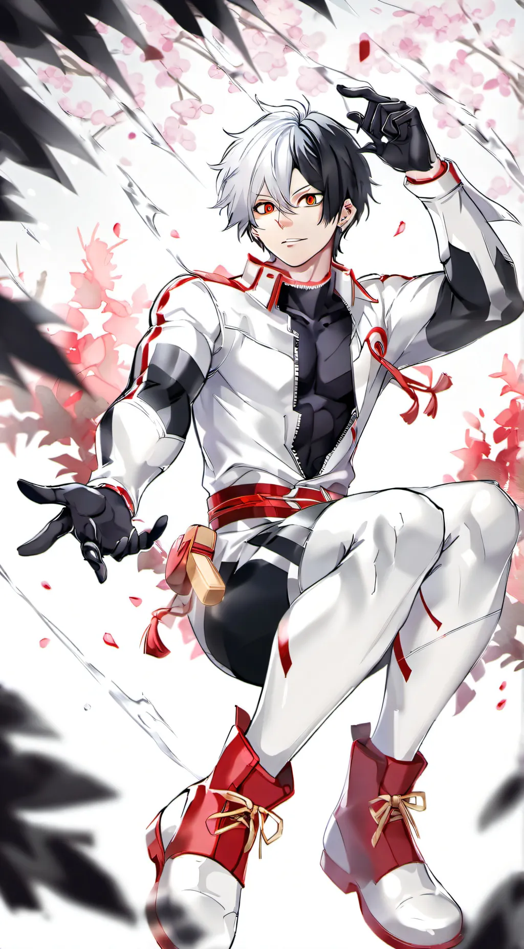 ai character: mha survival trip background