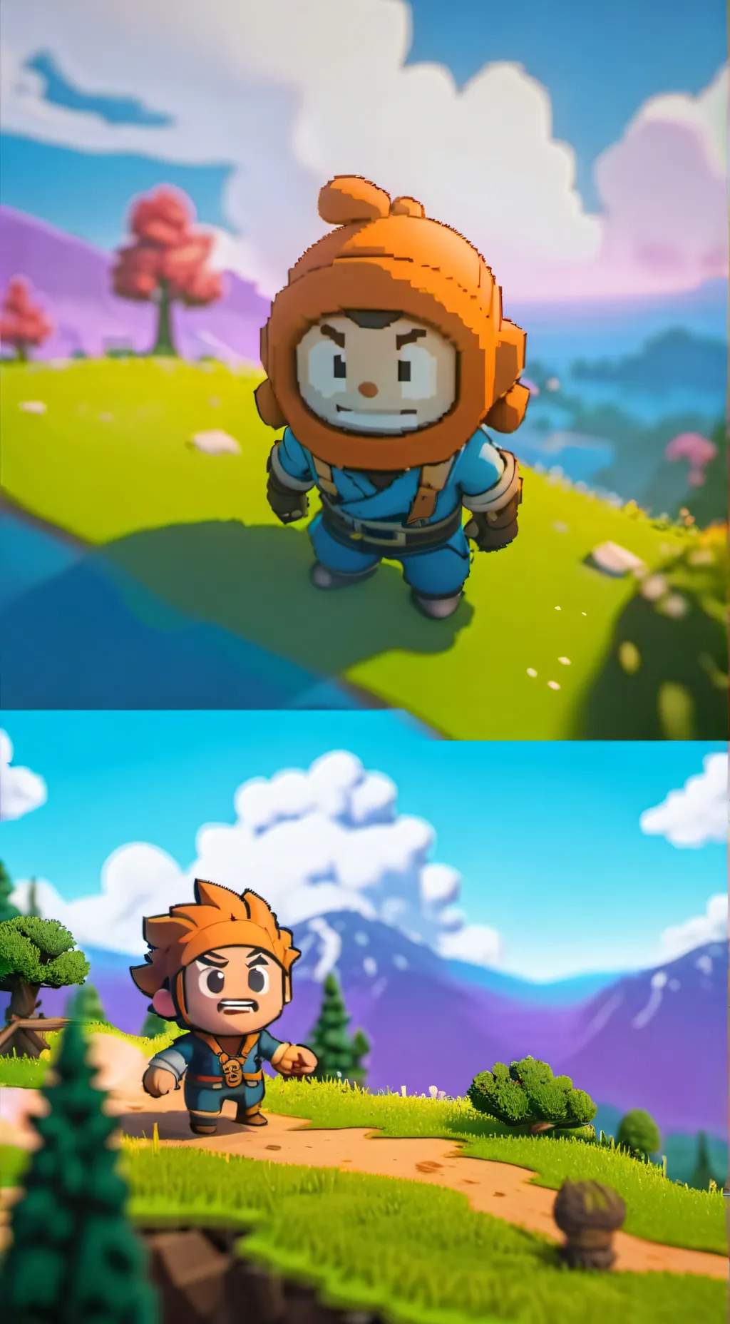 ai character: Sprunki Family background