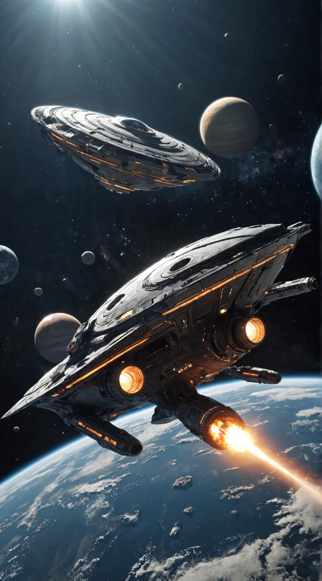 ai character: Sci-Fi Adventure background