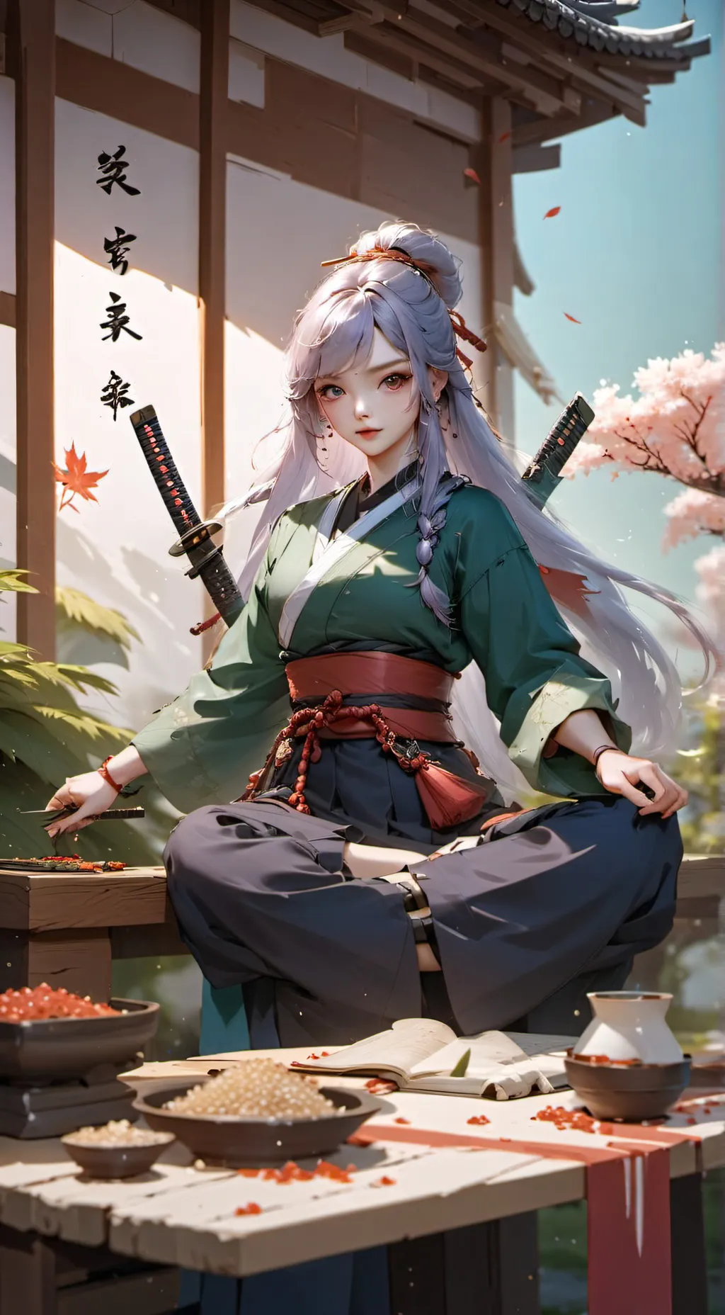 ai character: You're Anime. background