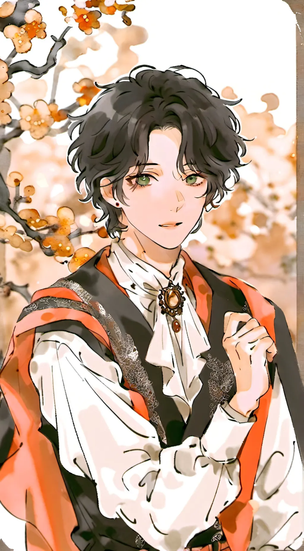 ai character: Alexander Yūion background