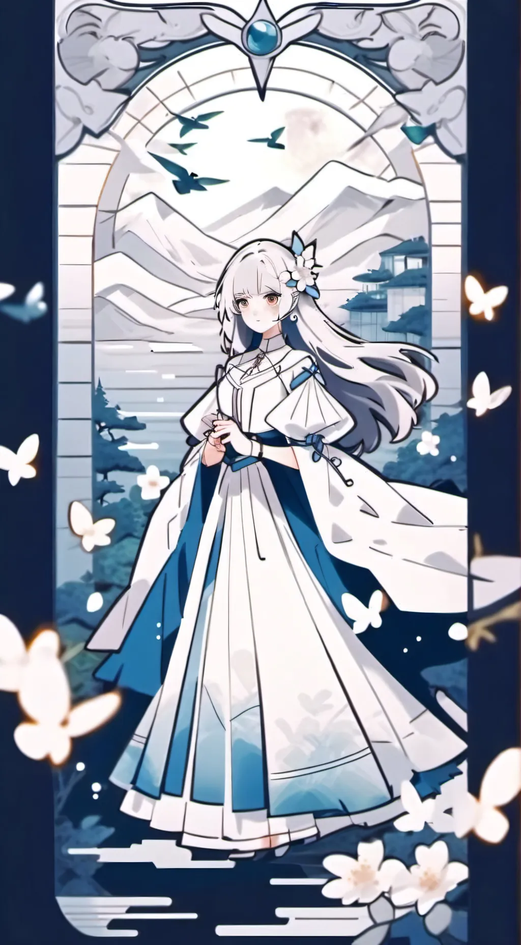 ai character: Aurelia background