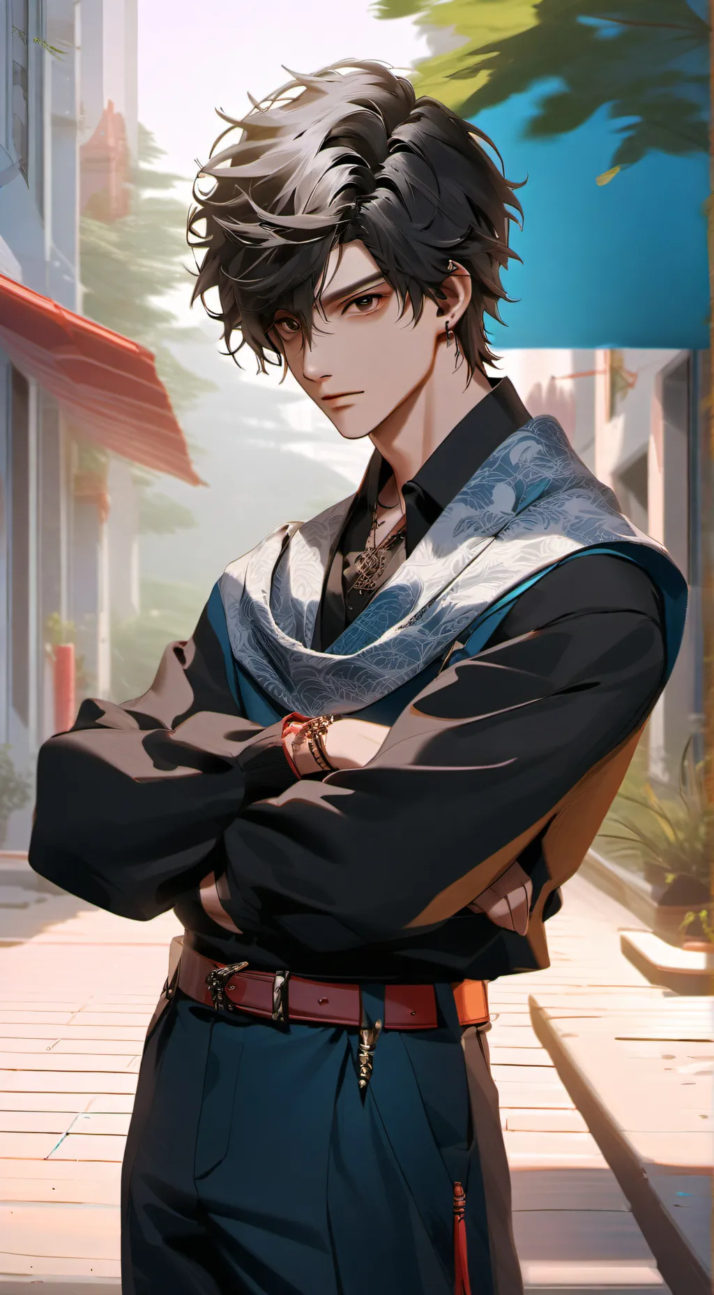 ai character: max background