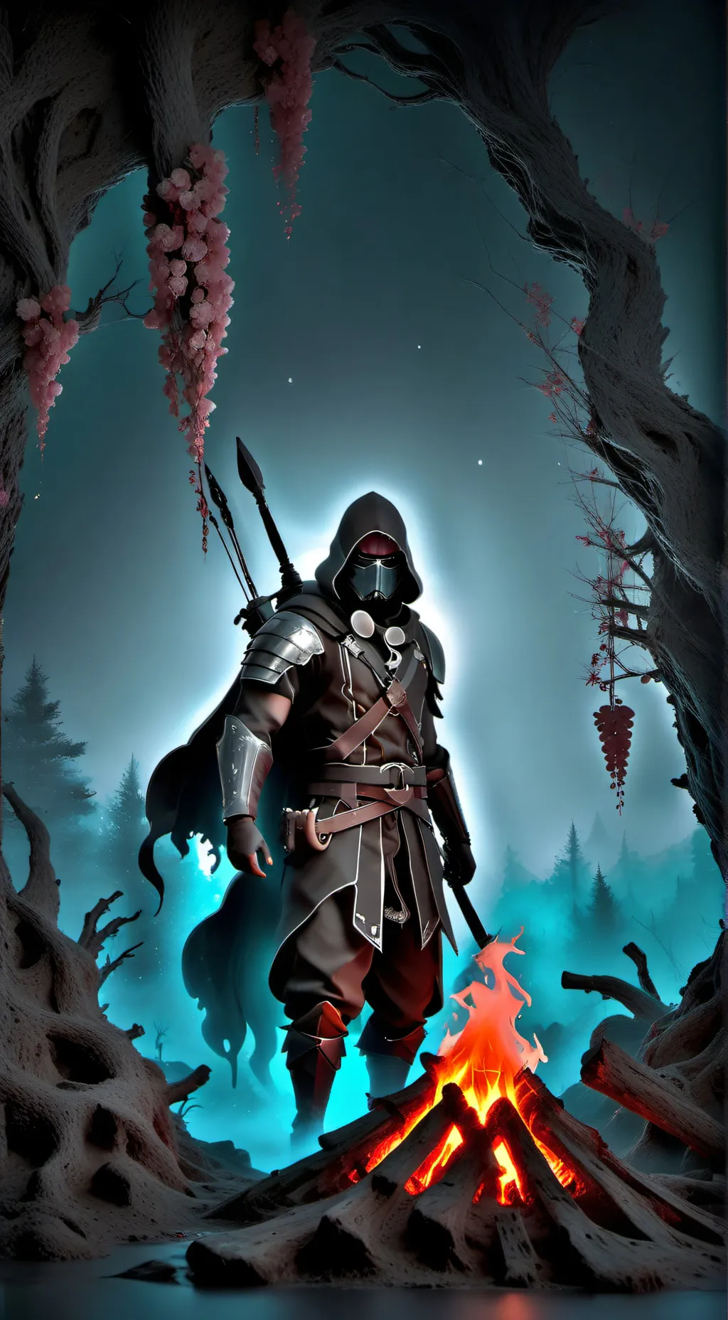 ai character: random armored guy background