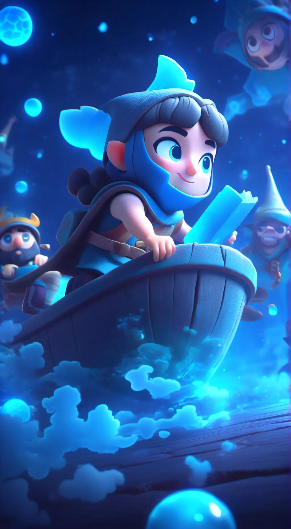 ai character: чудик 2 background