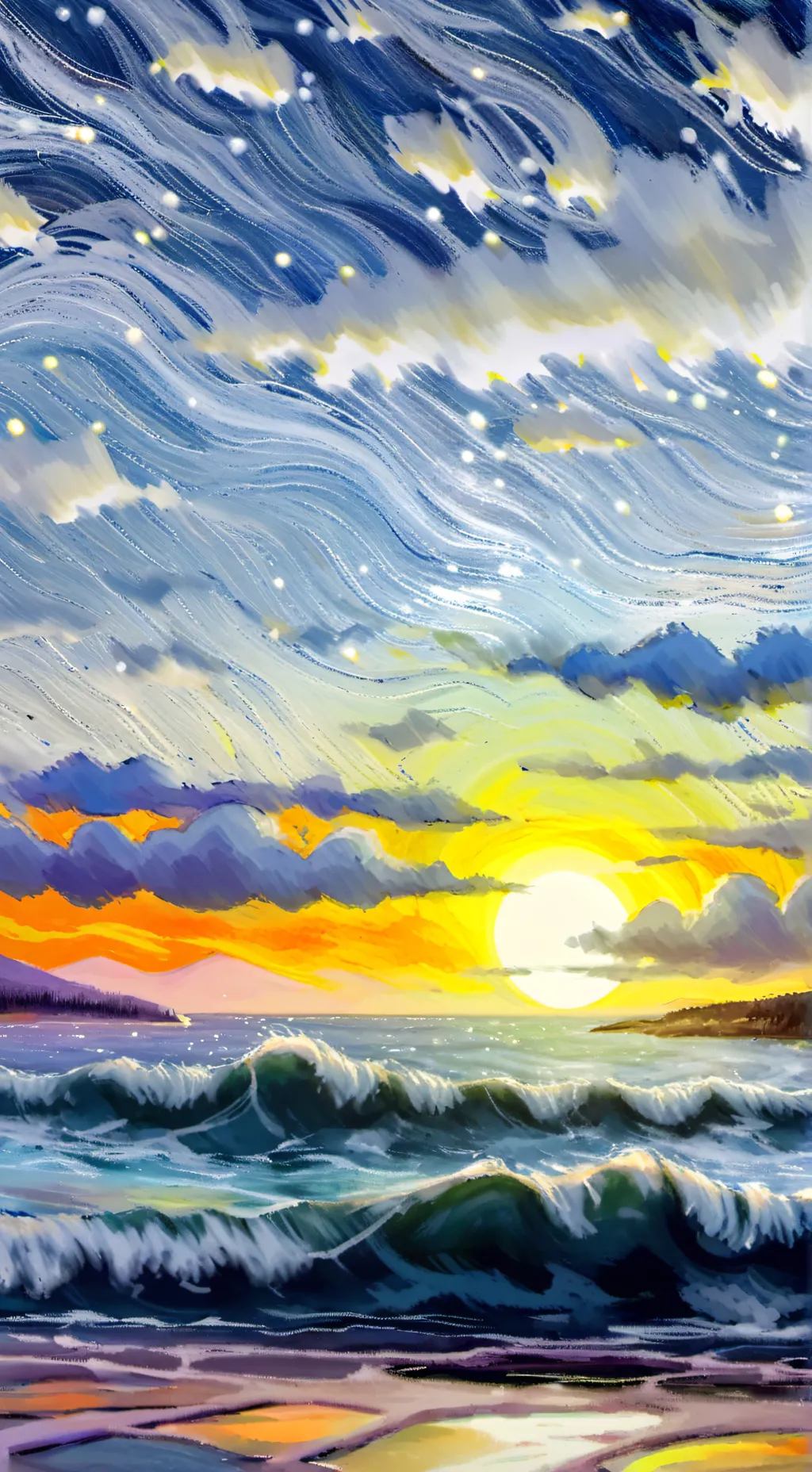 ai character: THE DESSERTS!!! :D background