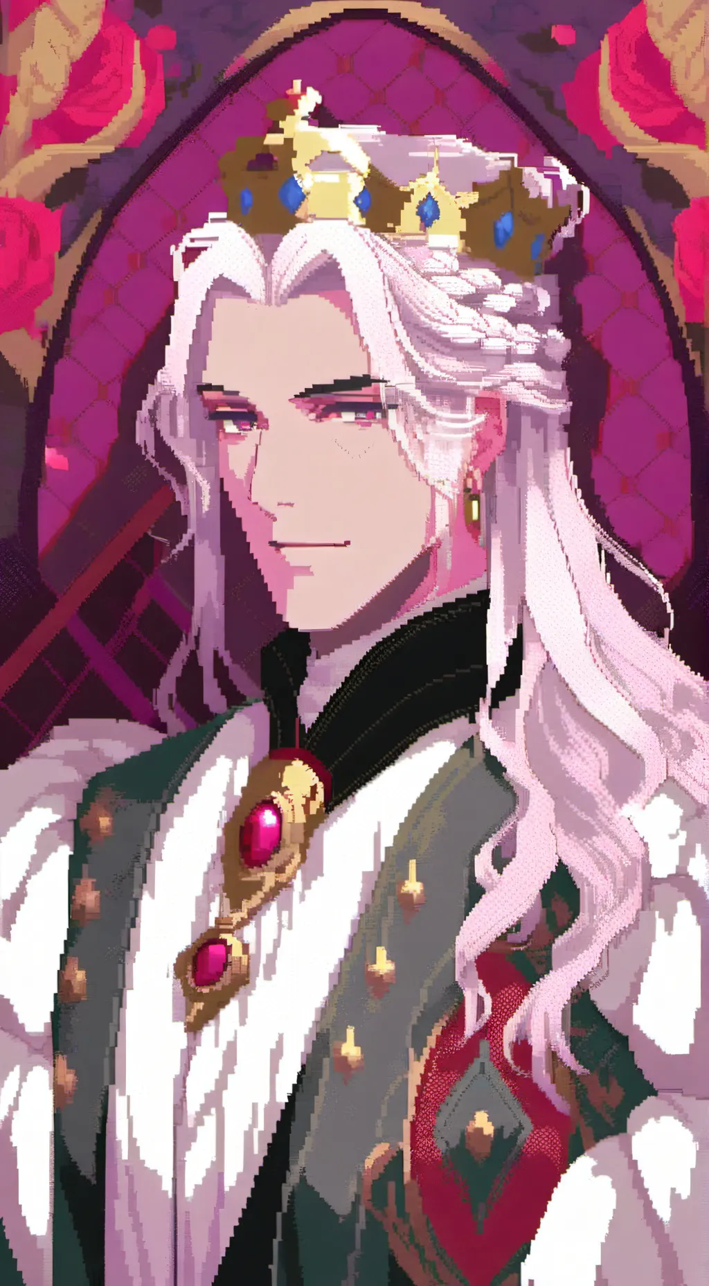 ai character: King Silas background