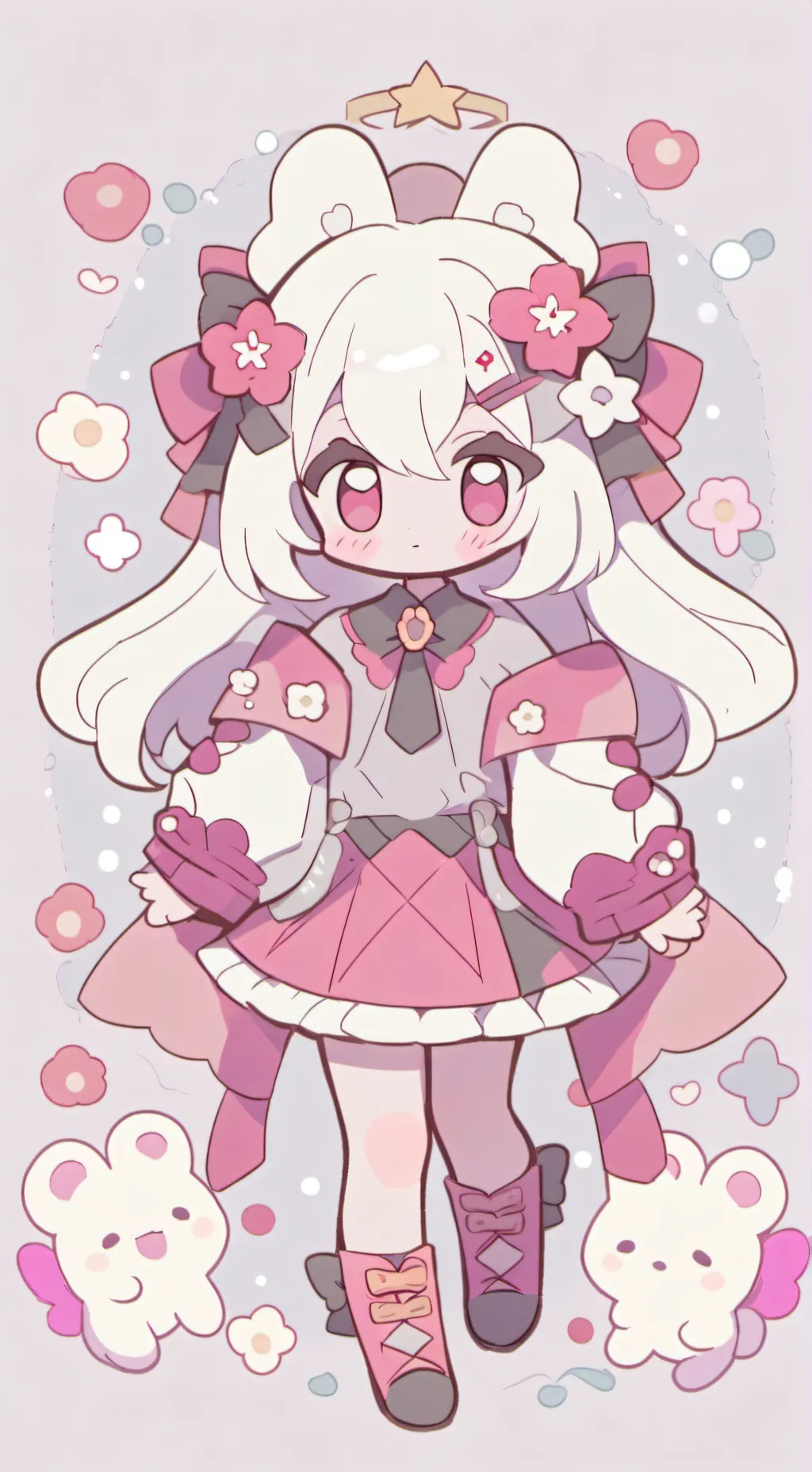 ai character: pj masks  background