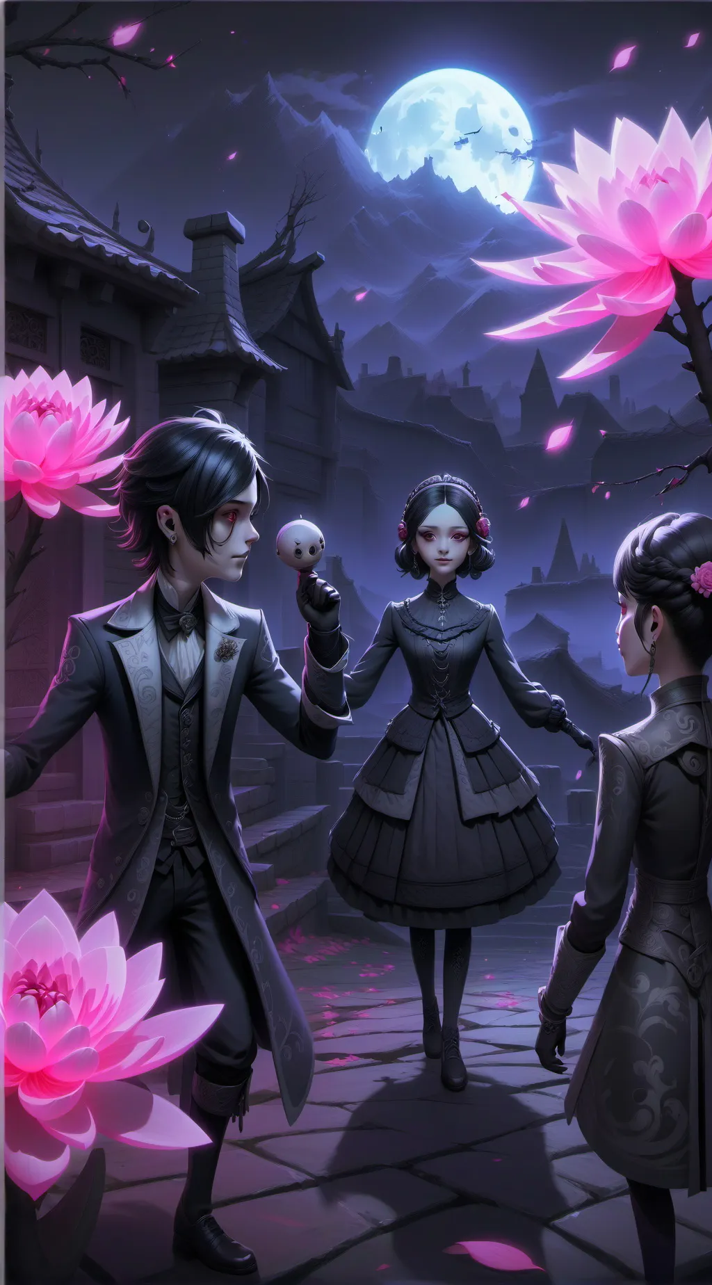 ai character: ...  background