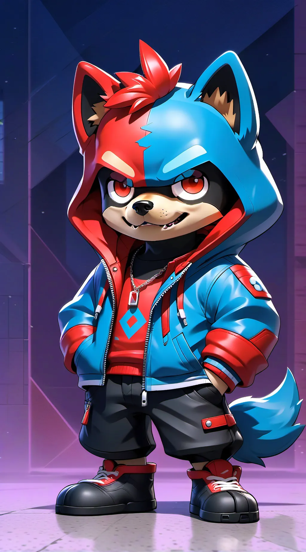 ai character: poopooo background