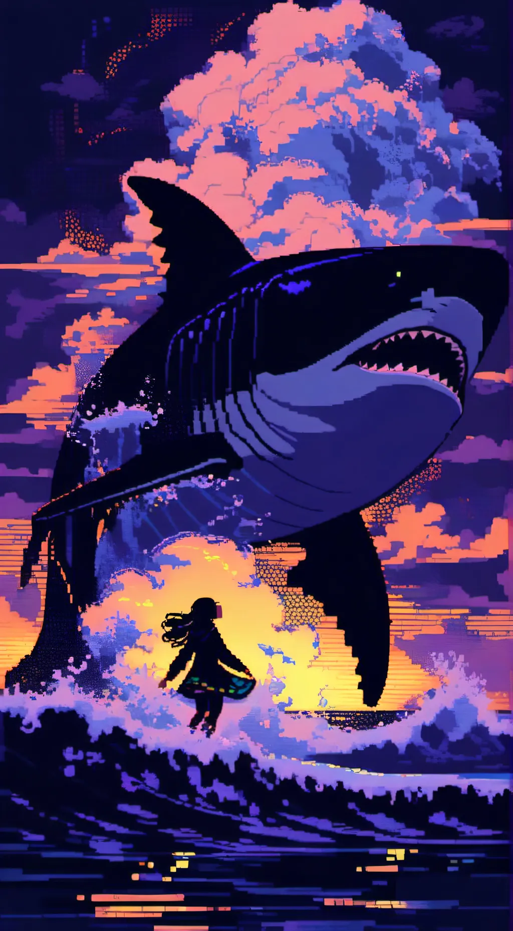 ai character: тралалеро тралала background