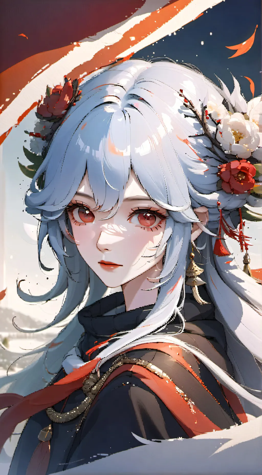 ai character: Liz  background