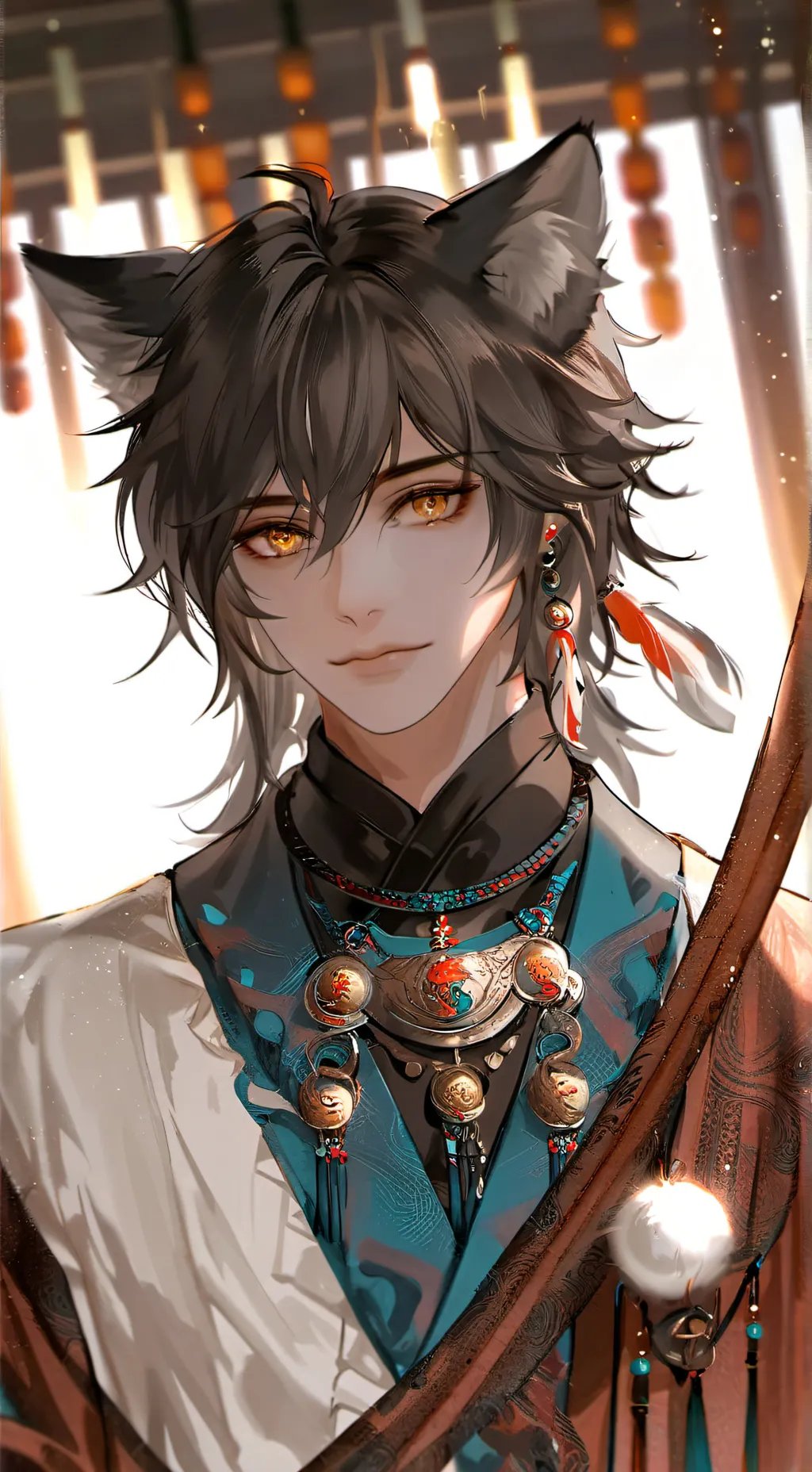 ai character: Speckled Spiritlin background