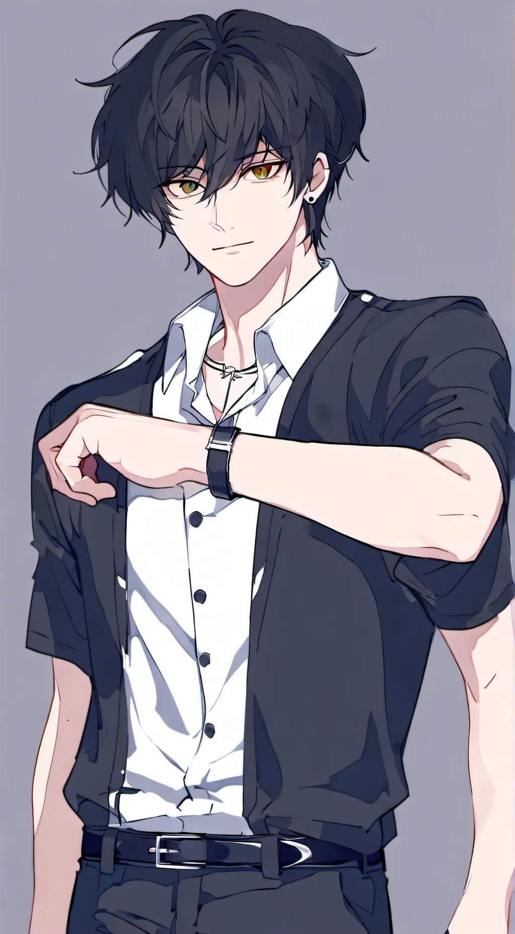 ai character: Aaron Davis background