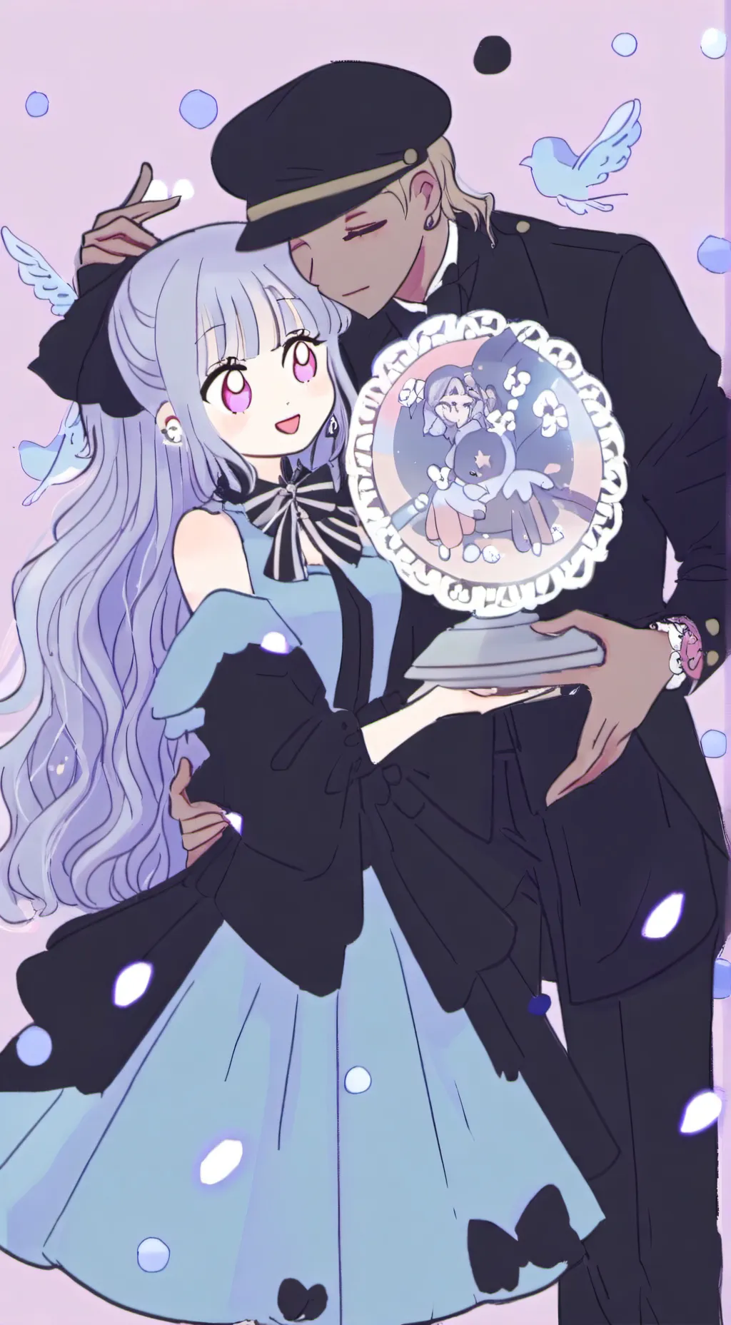 ai character: Ash?.... background