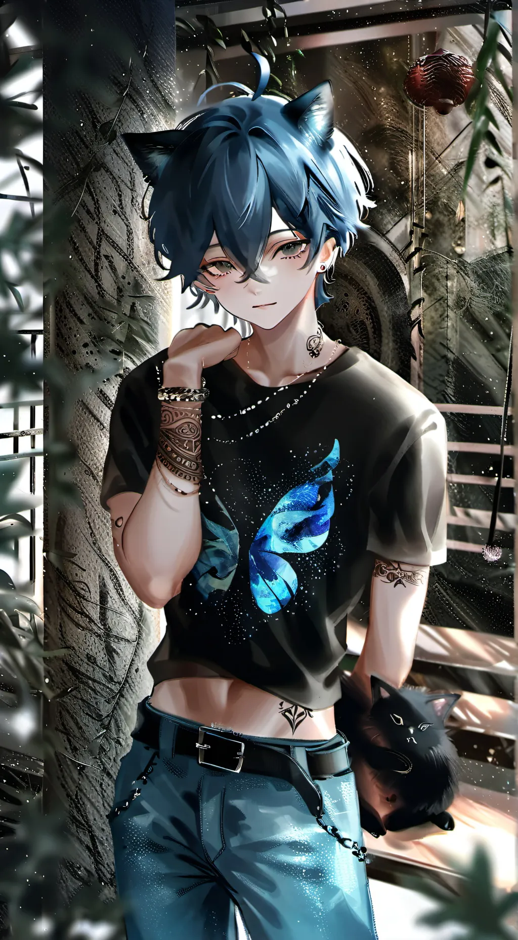 ai character: Asher background